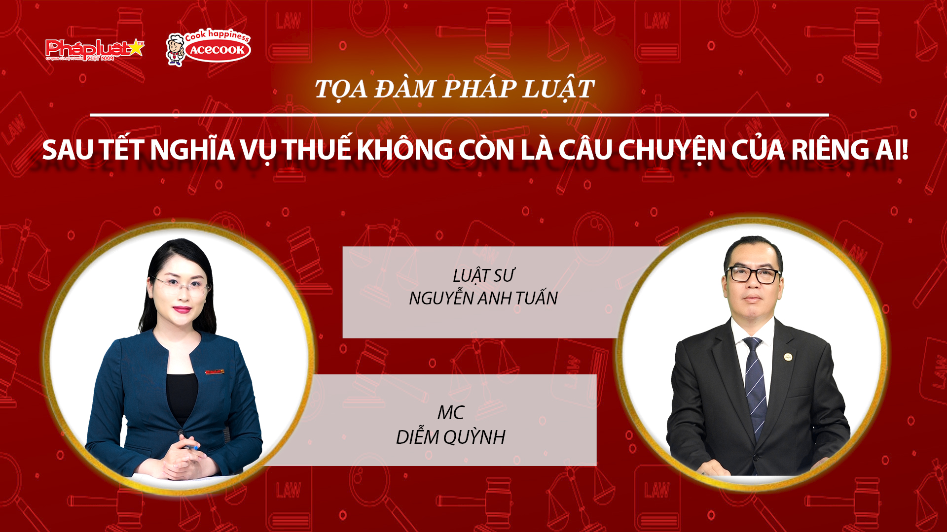 Tọa đàm Pháp Luật Trực Tuyến: Sau Tết nghĩa vụ thuế không còn là câu chuyện của riêng ai!
