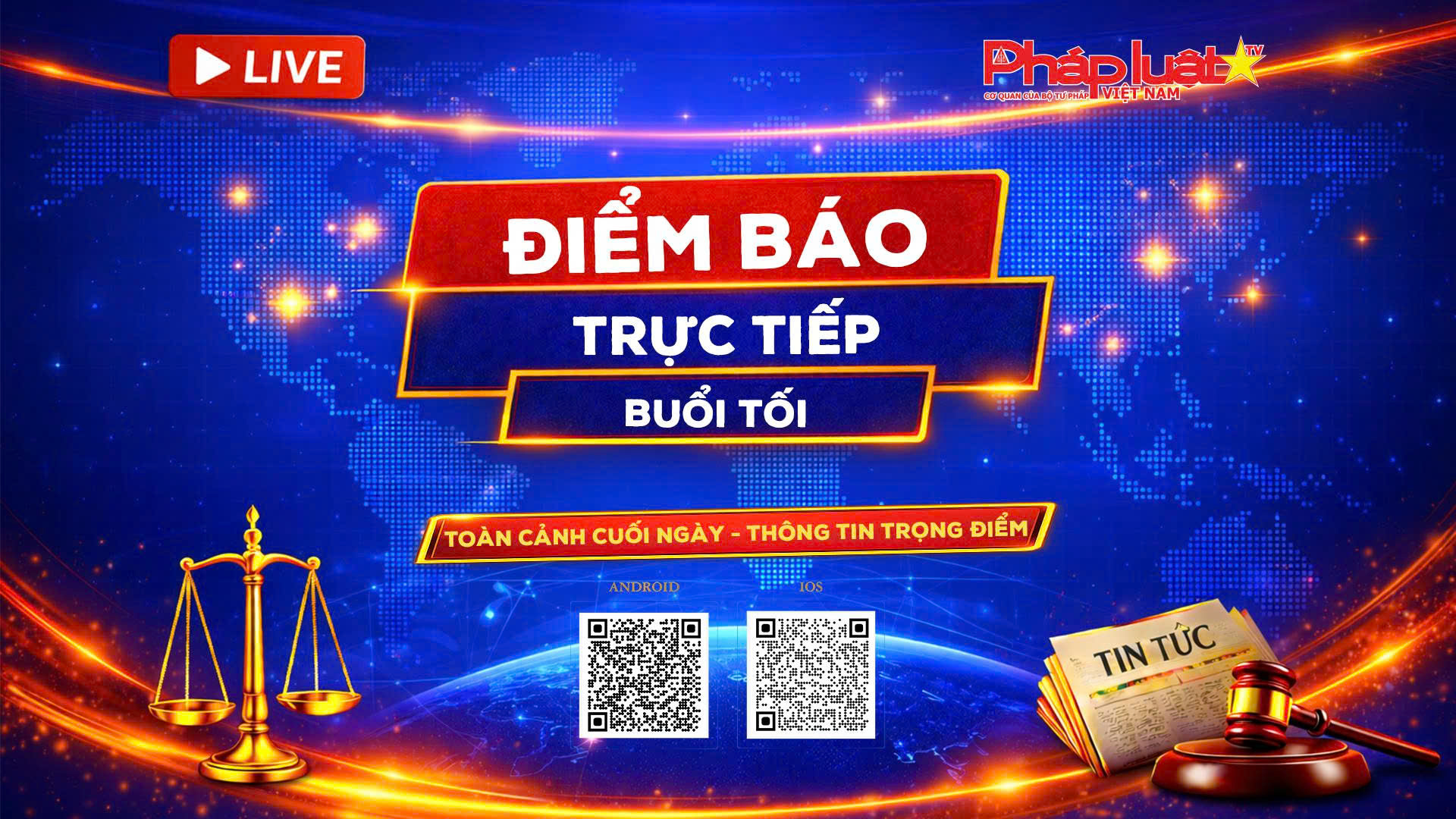 Điểm báo trực tiếp buổi tối (12/03/2026)
