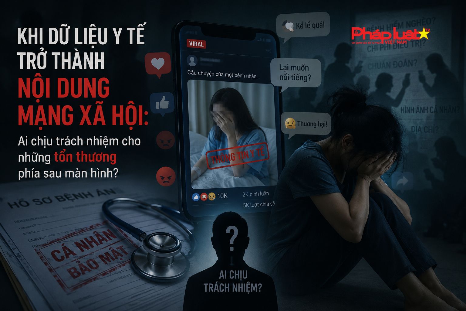 Khi dữ liệu y tế trở thành nội dung mạng xã hội: Ai chịu trách nhiệm cho những tổn thương phía sau màn hình?