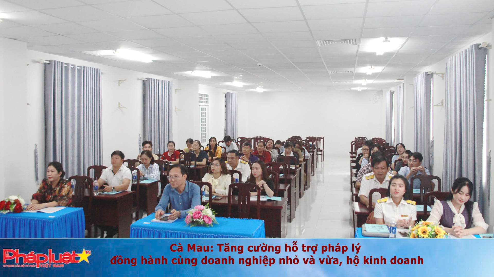 Cà Mau: Tăng cường hỗ trợ pháp lý, đồng hành cùng doanh nghiệp nhỏ và vừa, hộ kinh doanh.