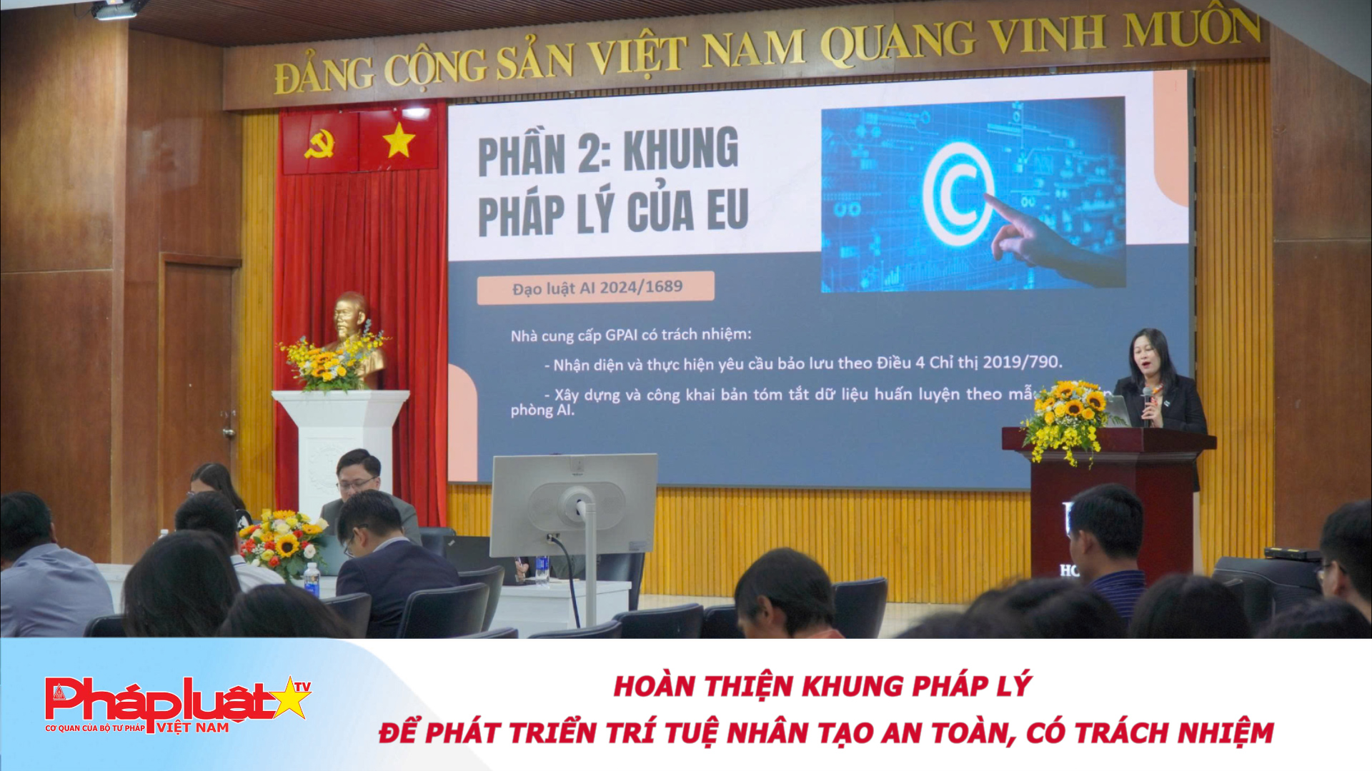 Hoàn thiện khung pháp lý để phát triển trí tuệ nhân tạo an toàn, có trách nhiệm