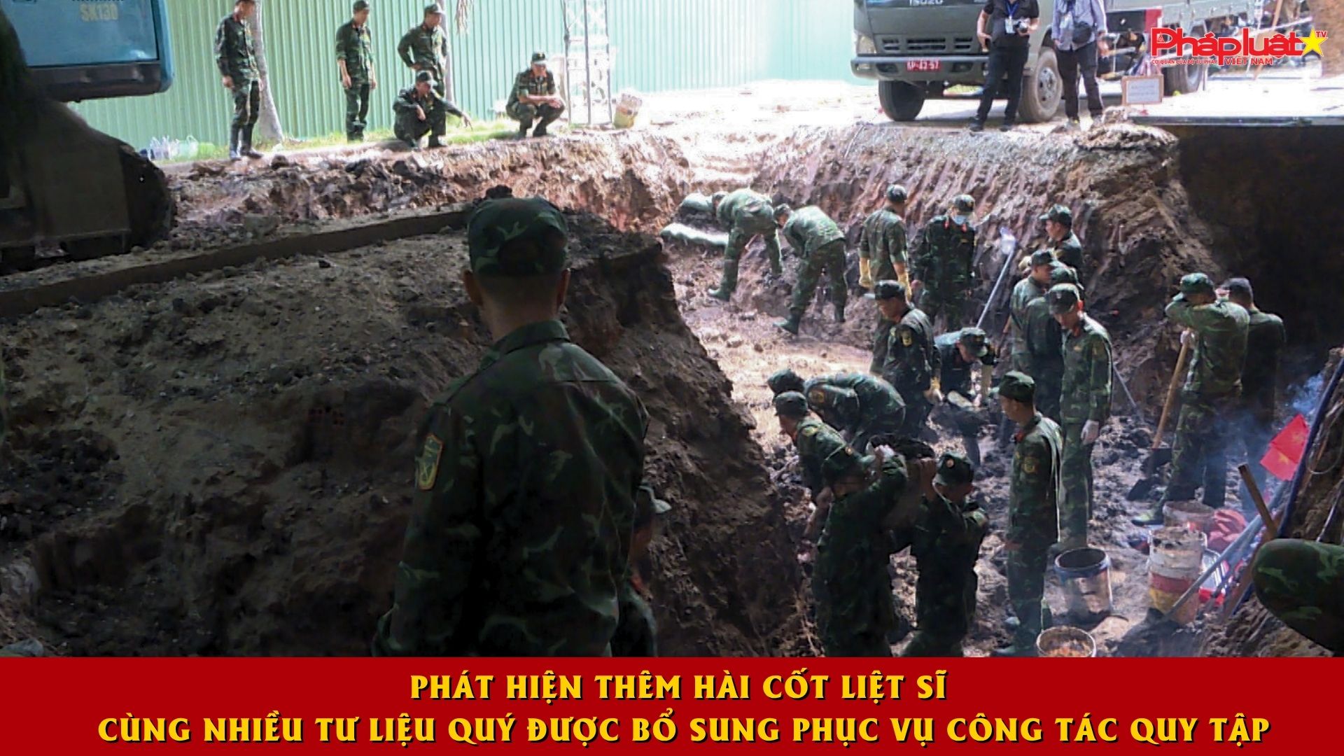 Phát hiện thêm hài cốt liệt sĩ cùng nhiều tư liệu quý được bổ sung phục vụ công tác quy tập