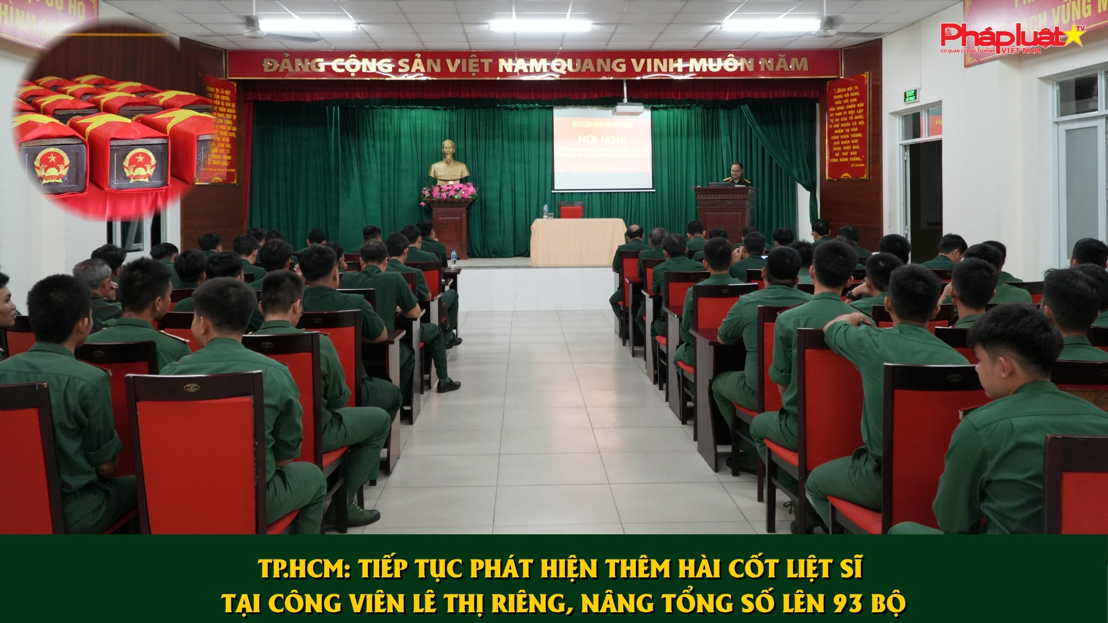 TP.HCM: Tiếp tục phát hiện thêm hài cốt liệt sĩ tại công viên Lê Thị Riêng, nâng tổng số lên 93 bộ