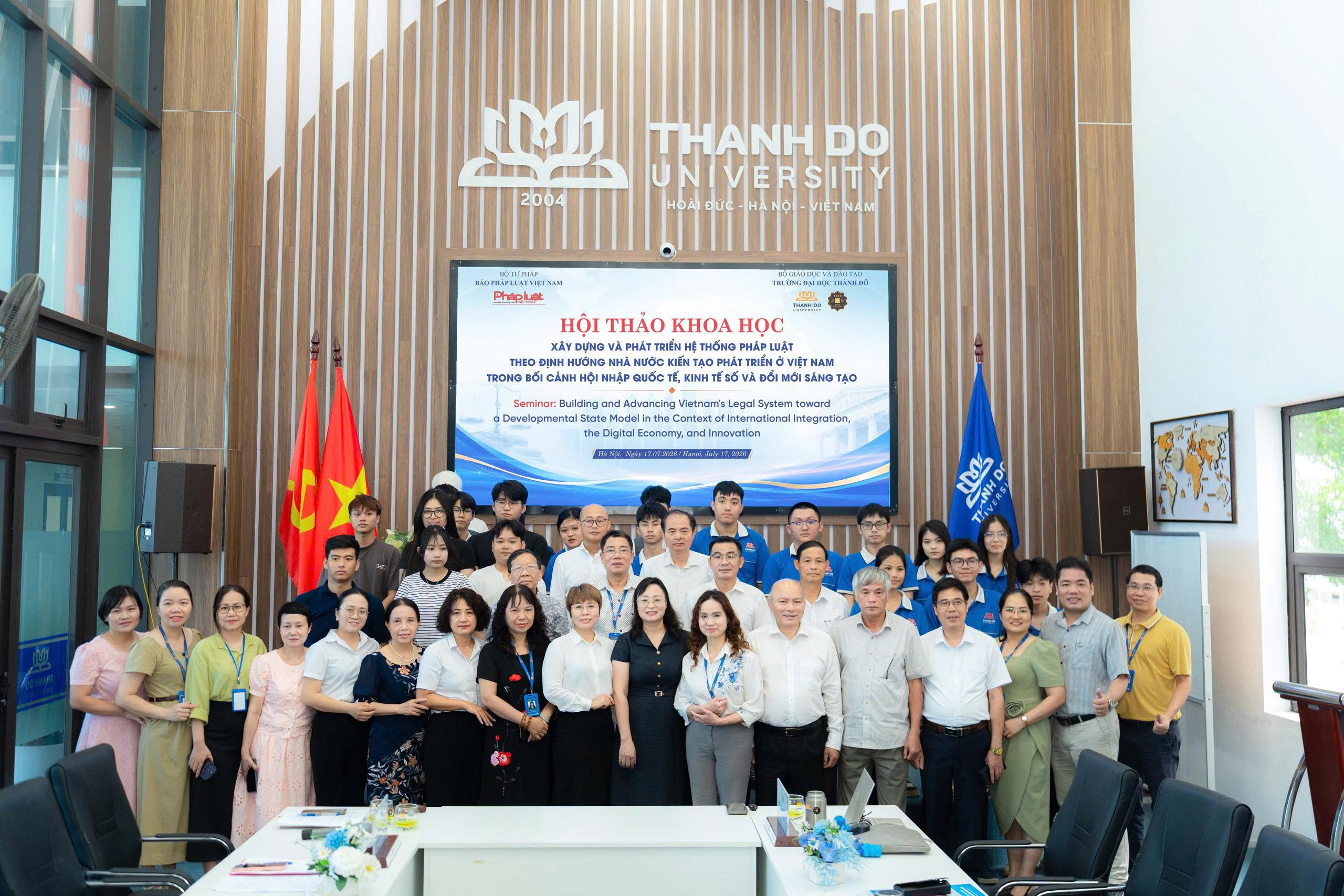 Xây dựng hệ thống pháp luật kiến tạo phát triển: Kết nối học thuật với thực tiễn trong bối cảnh mới