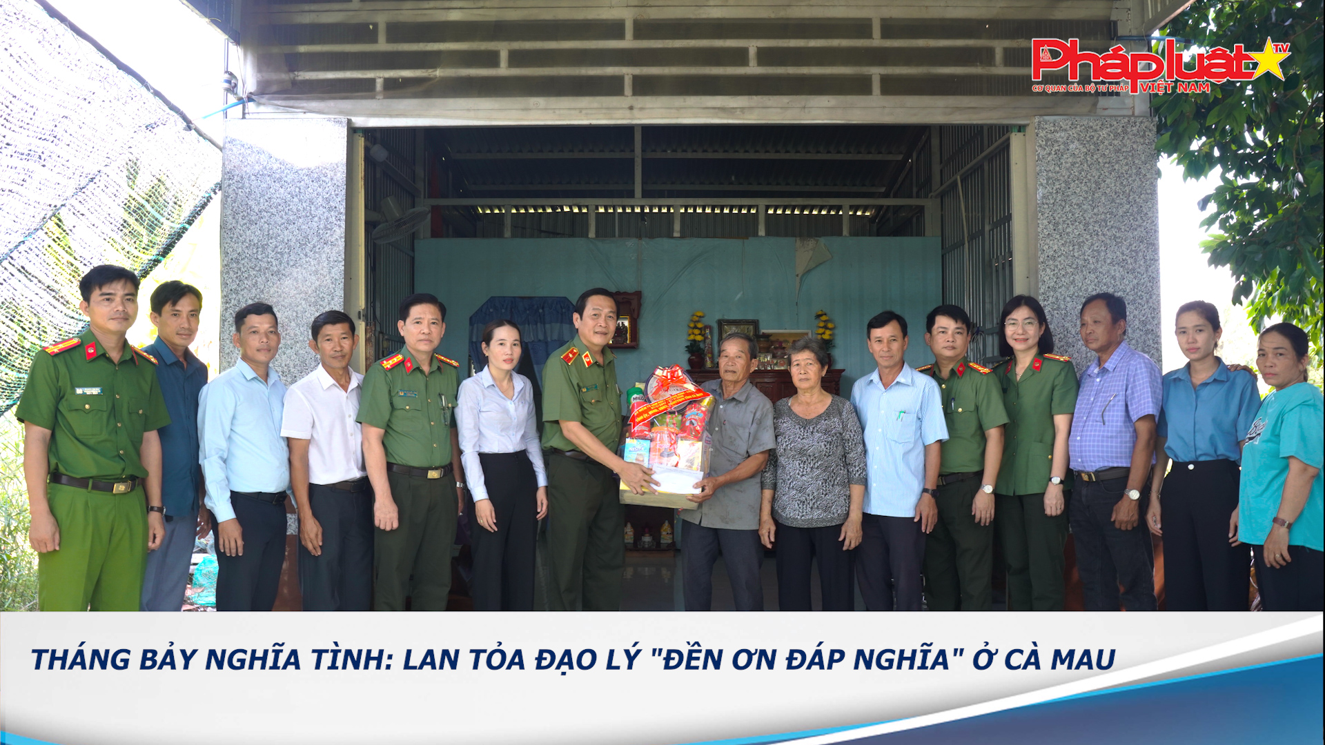 Tháng Bảy nghĩa tình: Lan tỏa đạo lý 