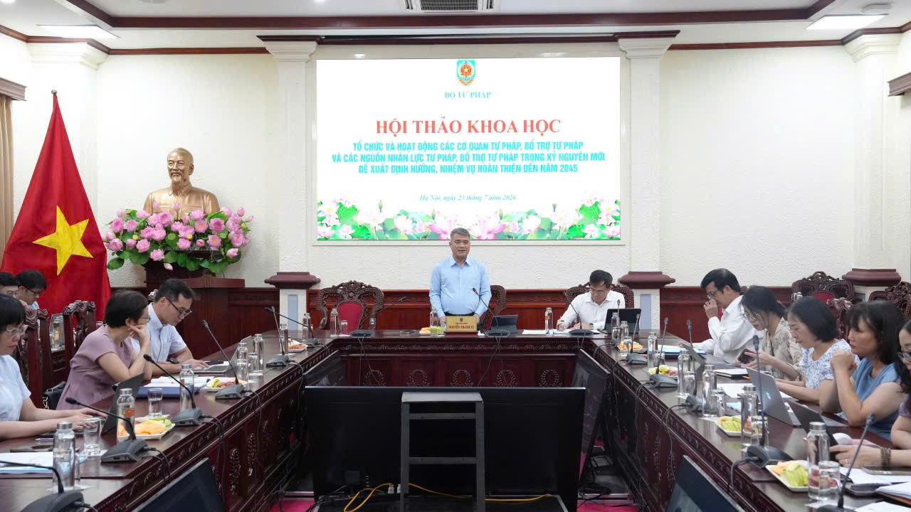 Hoàn thiện tổ chức, hoạt động các thiết chế bổ trợ tư pháp trong bối cảnh mới