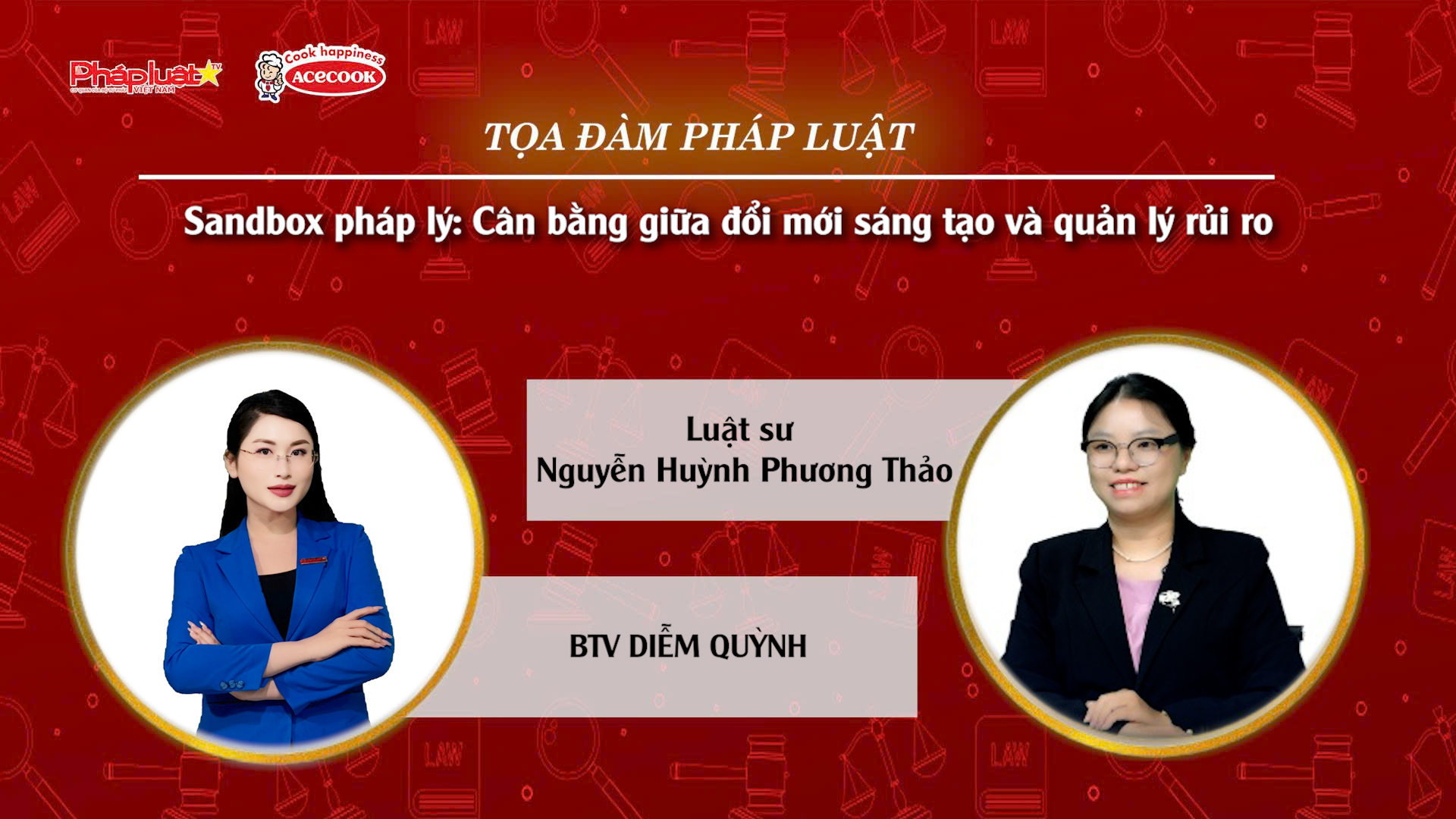Tọa đàm Pháp Luật Trực Tuyến: Sandbox pháp lý: Cân bằng giữa đổi mới sáng tạo và quản lý rủi ro
