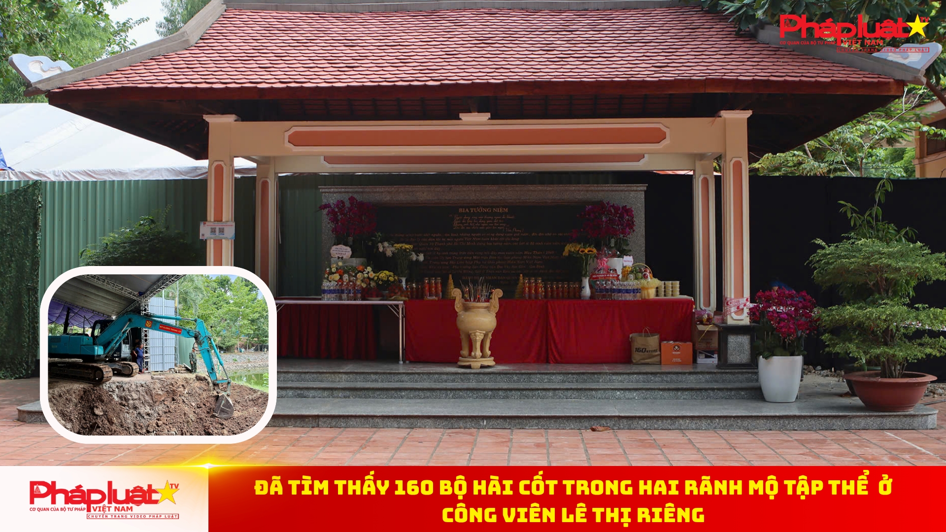 Đã tìm thấy 160 bộ hài cốt trong hai rãnh mộ tập thể ở Công viên Lê Thị Riêng