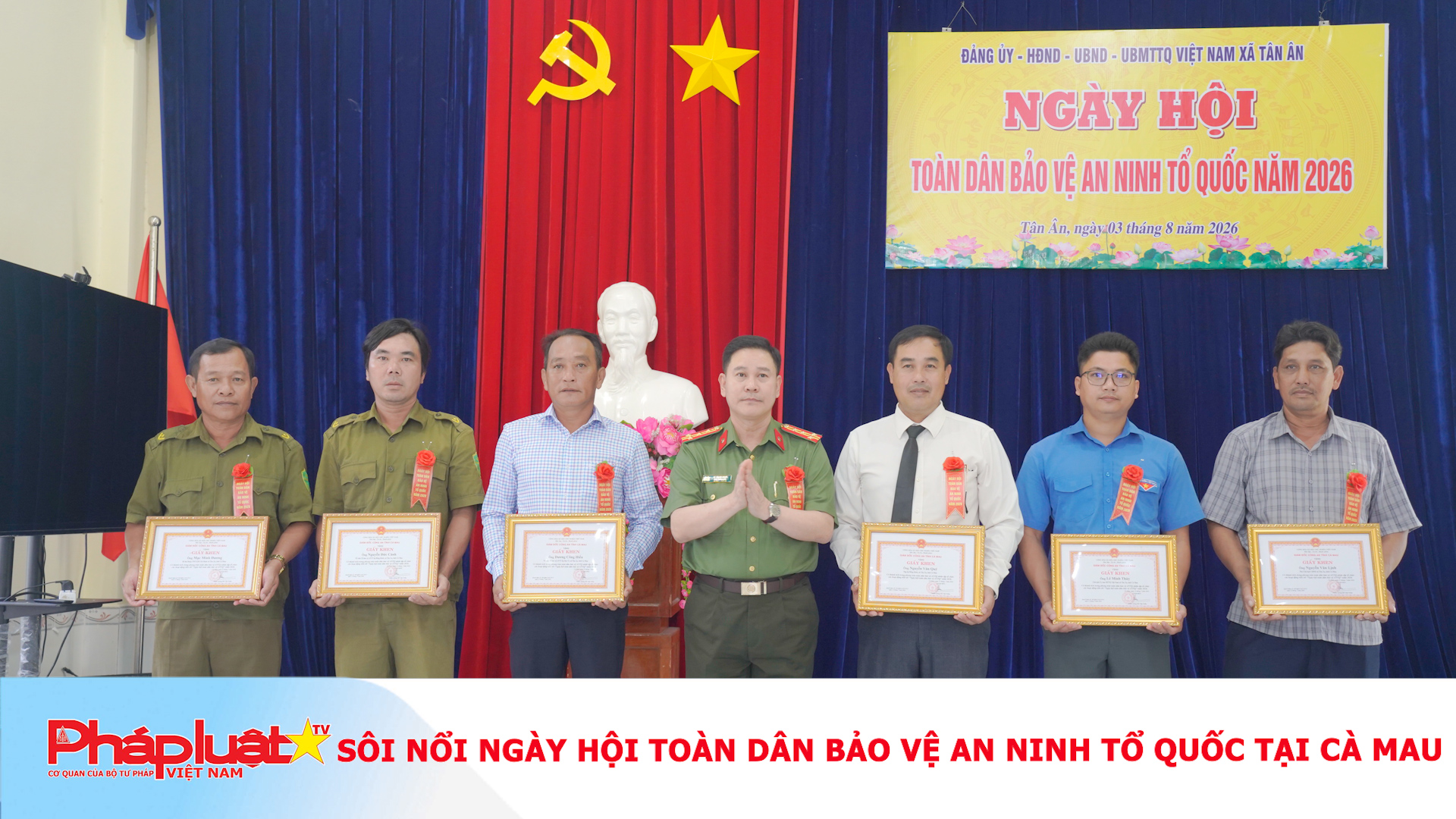 Sôi nổi Ngày hội toàn dân bảo vệ an ninh Tổ quốc tại Cà Mau