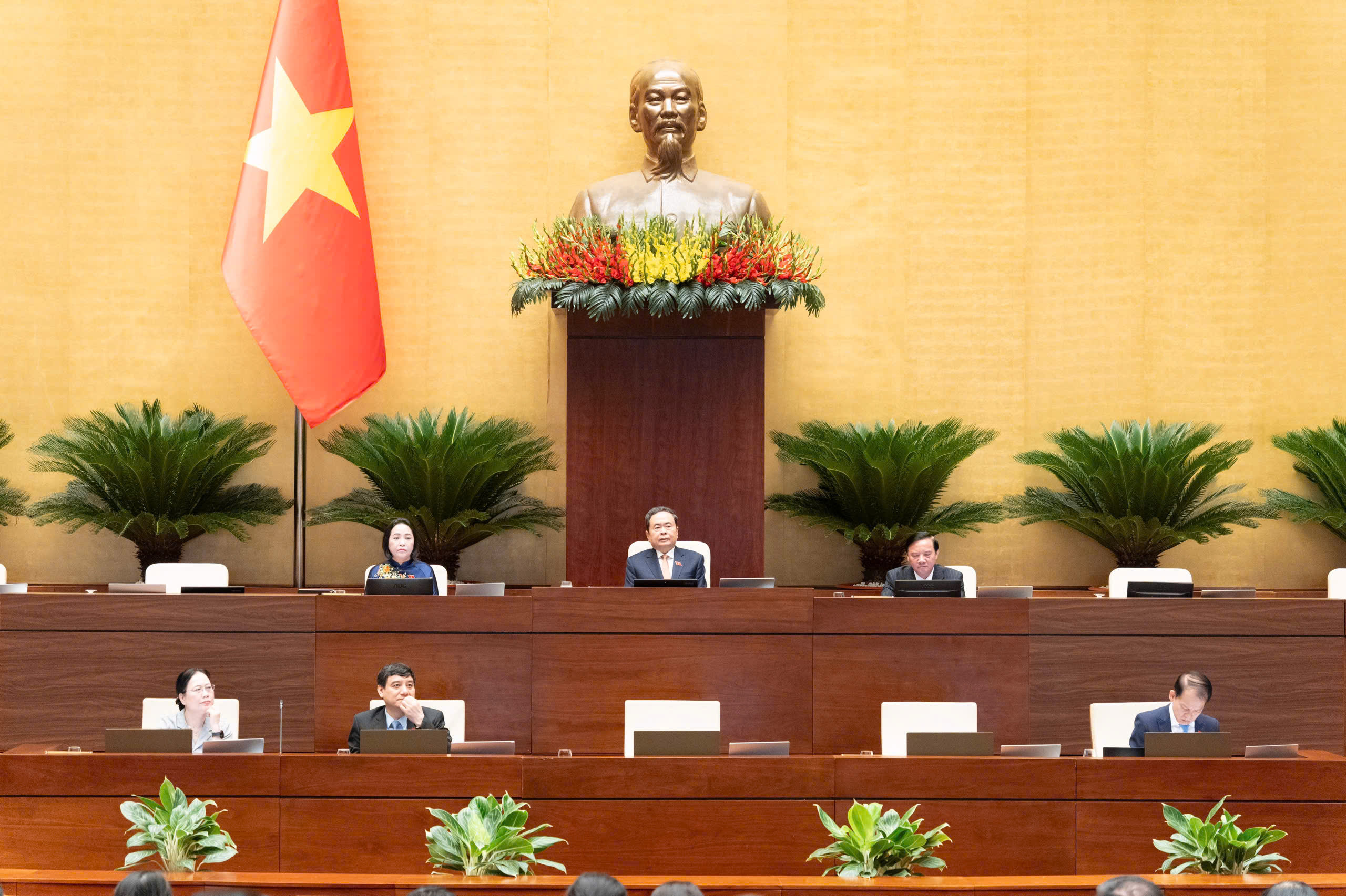 Quốc hội thảo luận về dự án Luật Hòa giải ở cơ sở (sửa đổi)
