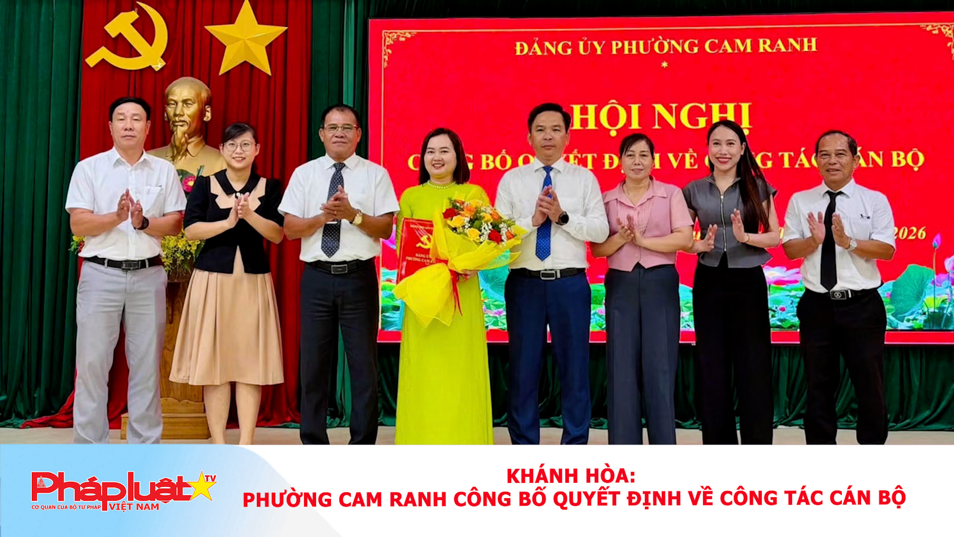 Khánh Hòa: Phường Cam Ranh công bố quyết định về công tác cán bộ

