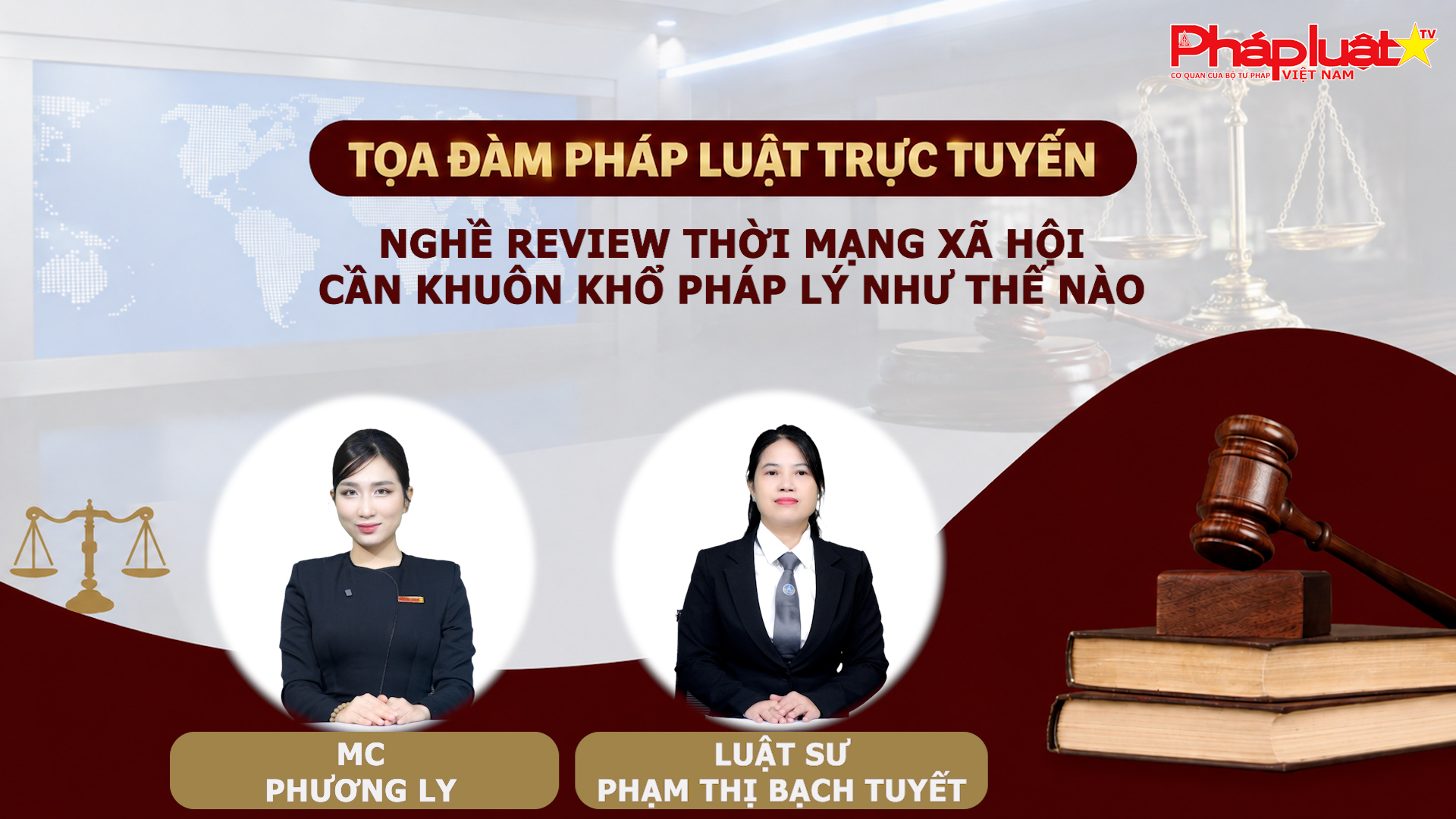 Tọa đàm Pháp Luật Trực Tuyến: Nghề review thời mạng xã hội cần khuôn khổ pháp lý như thế nào?