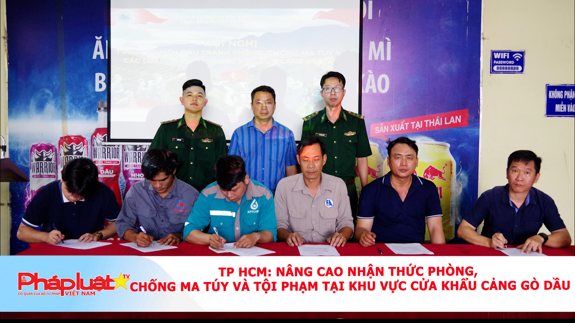 TP HCM: Nâng cao nhận thức phòng, chống ma túy và tội phạm tại khu vực cửa khẩu cảng Gò Dầu