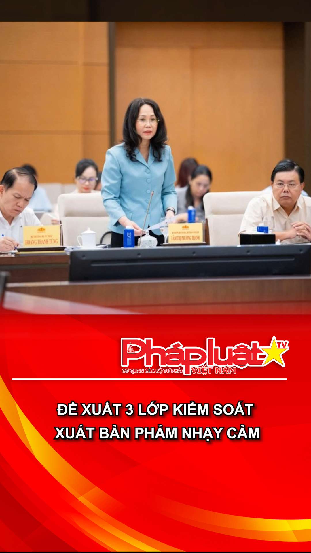 Đề xuất 3 lớp kiểm soát xuất bản phẩm nhạy cảm.