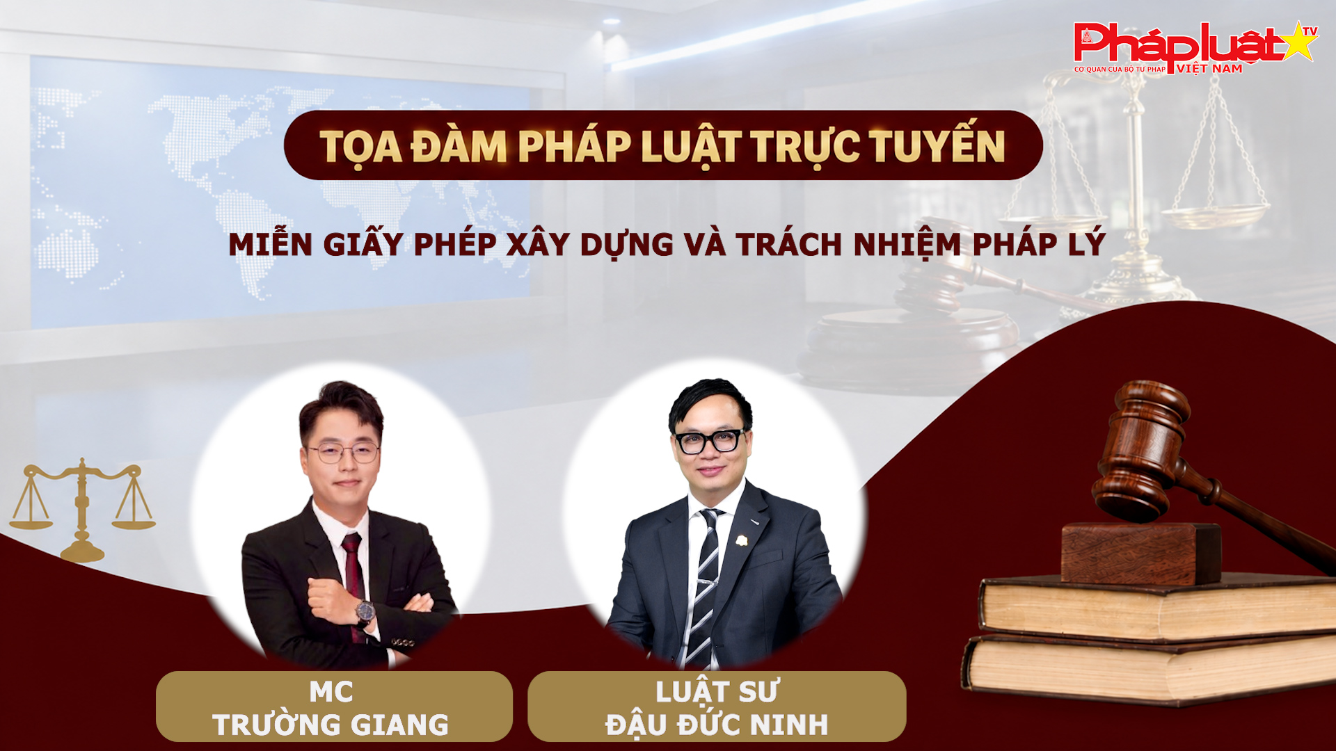 Tọa đàm Pháp Luật Trực Tuyến:  Miễn giấy phép xây dựng và trách nhiệm pháp lý
