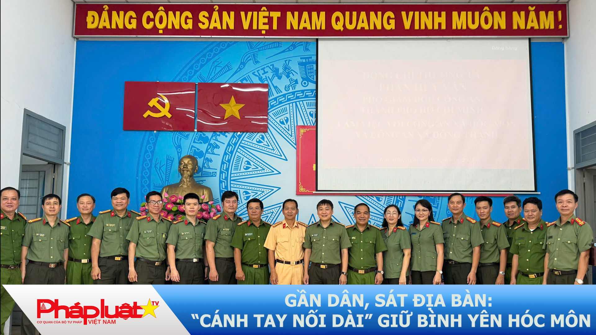 Gần dân, sát địa bàn: “Cánh tay nối dài” giữ bình yên Hóc Môn