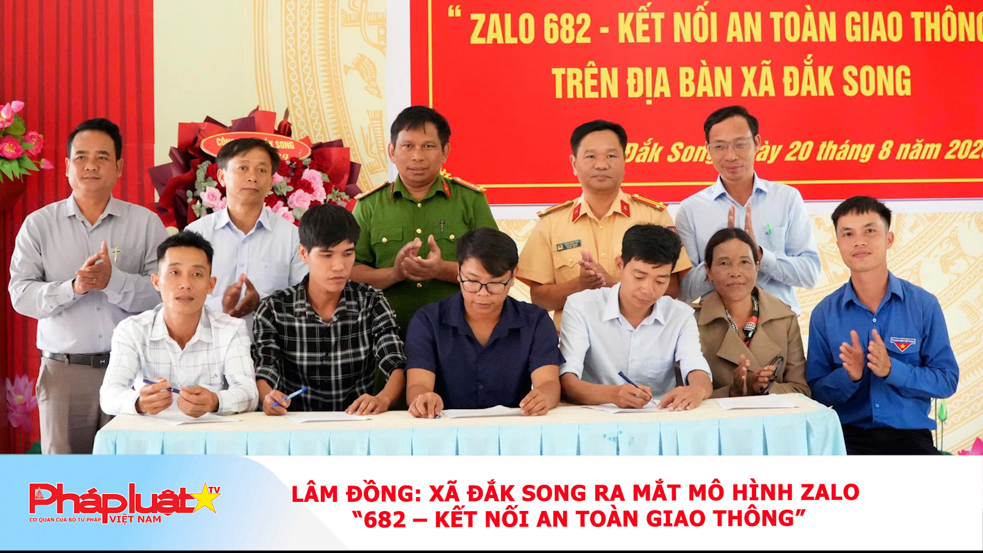 Lâm Đồng: Xã Đắk Song ra mắt mô hình Zalo “682 – Kết nối an toàn giao thông”