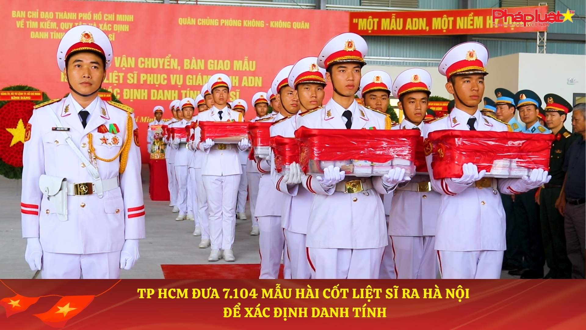 TP HCM đưa 7.104 mẫu hài cốt liệt sĩ ra Hà Nội để xác định danh tính
