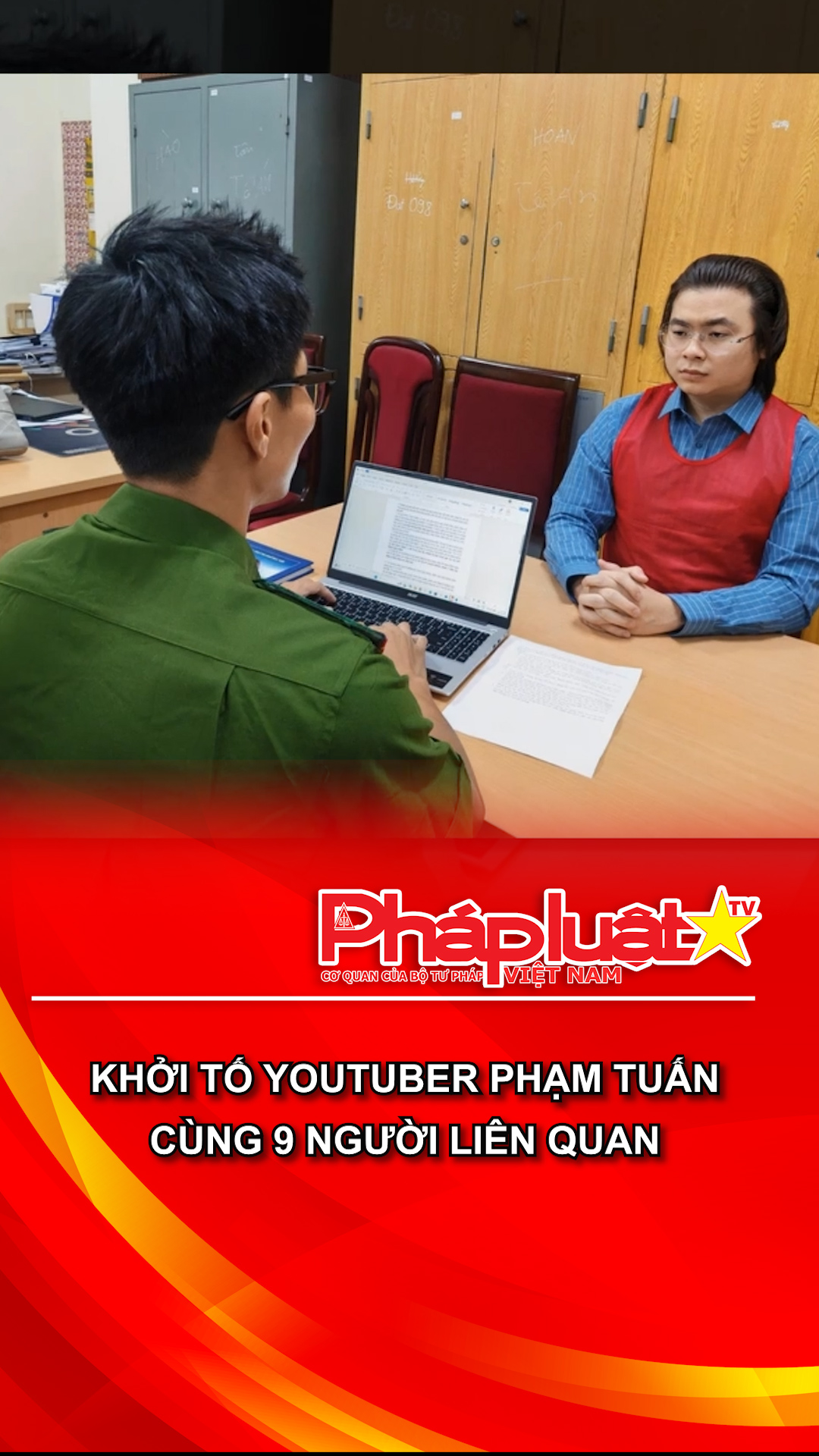Khởi tố YouTuber Phạm Tuấn cùng 9 người liên quan

