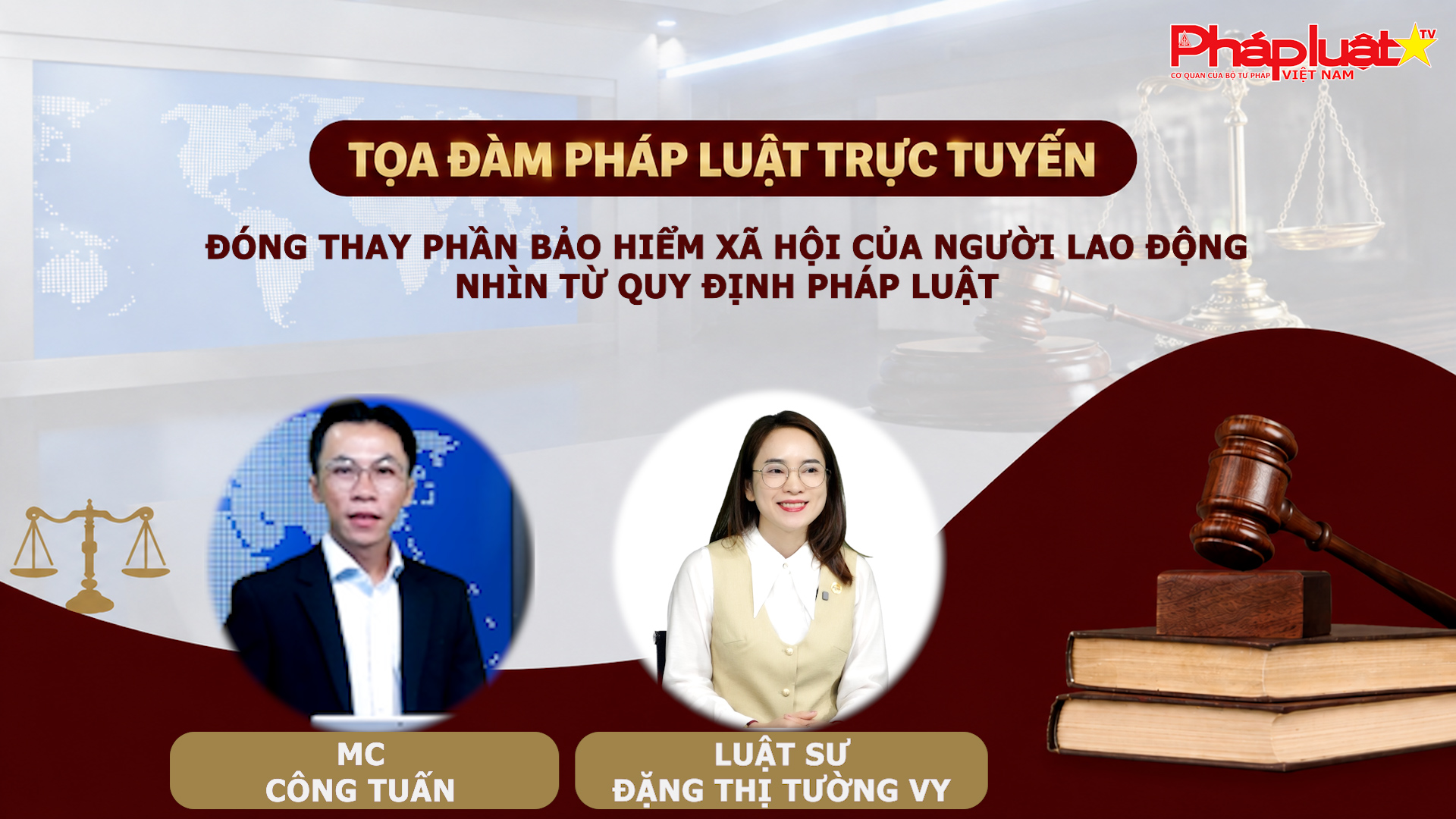 Tọa đàm Pháp luật trực tuyến: Có được đóng thay phần bảo hiểm xã hội của người lao động?