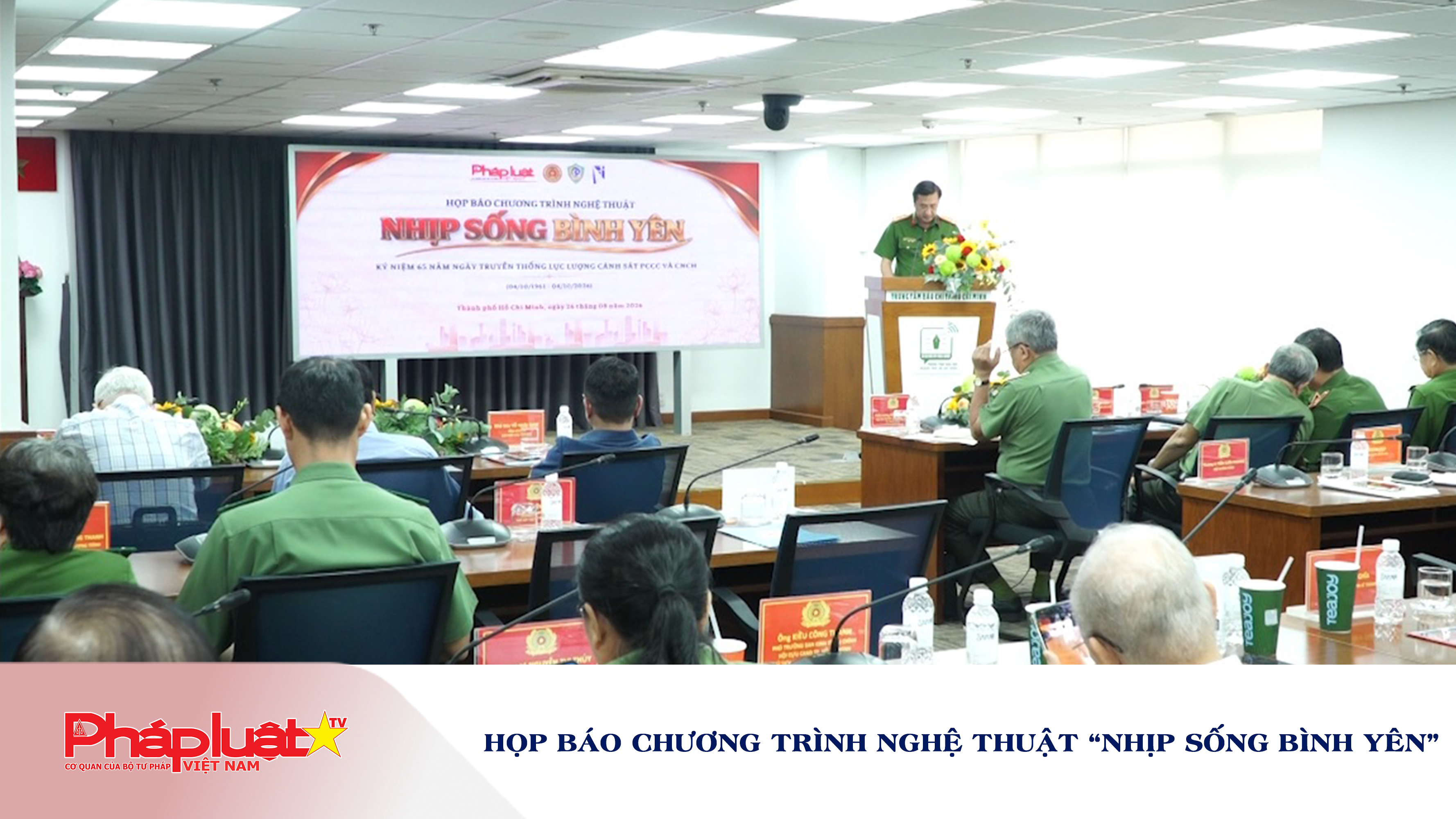 Họp báo Chương trình nghệ thuật “Nhịp Sống Bình Yên”: Tri ân những người giữ bình yên cho Nhân dân