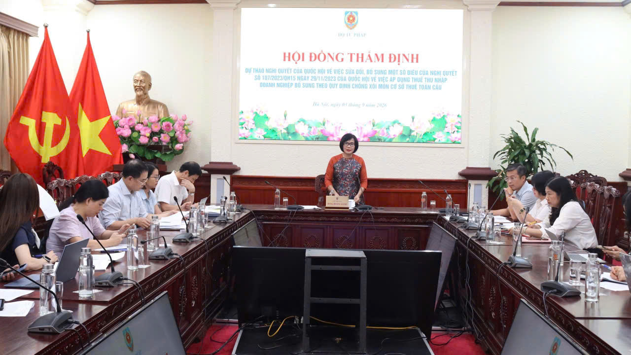 Hoàn thiện quy định về thuế tối thiểu toàn cầu, bảo đảm thống nhất với OECD