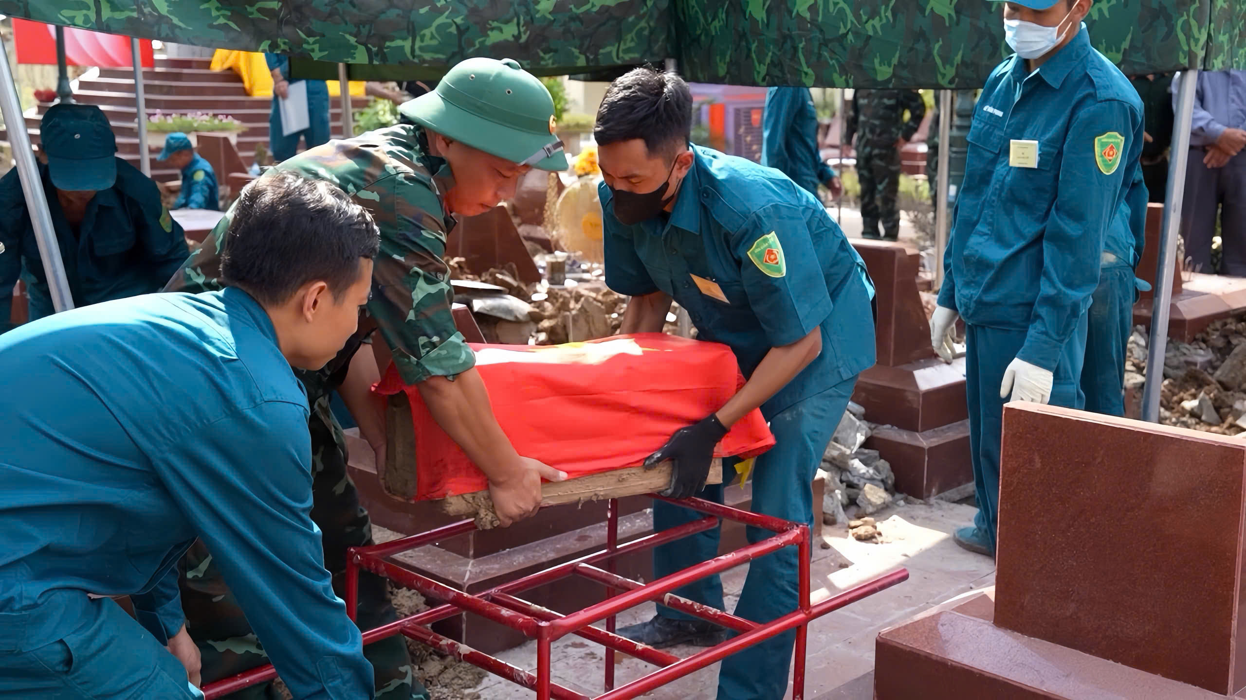 38 phần mộ chưa rõ danh tính và hành trình tìm lại tên các anh hùng liệt sỹ