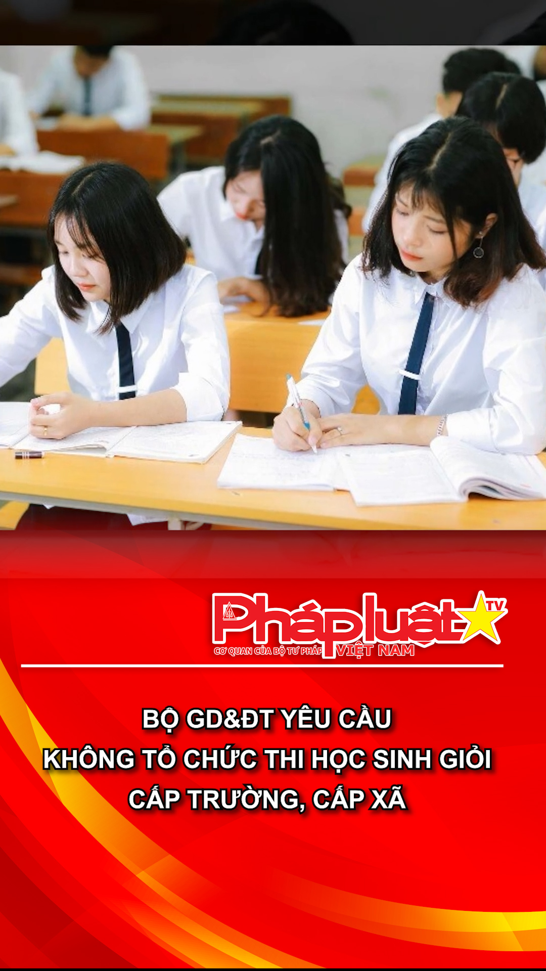 Bộ GD&ĐT yêu cầu không tổ chức thi học sinh giỏi cấp trường, cấp xã
