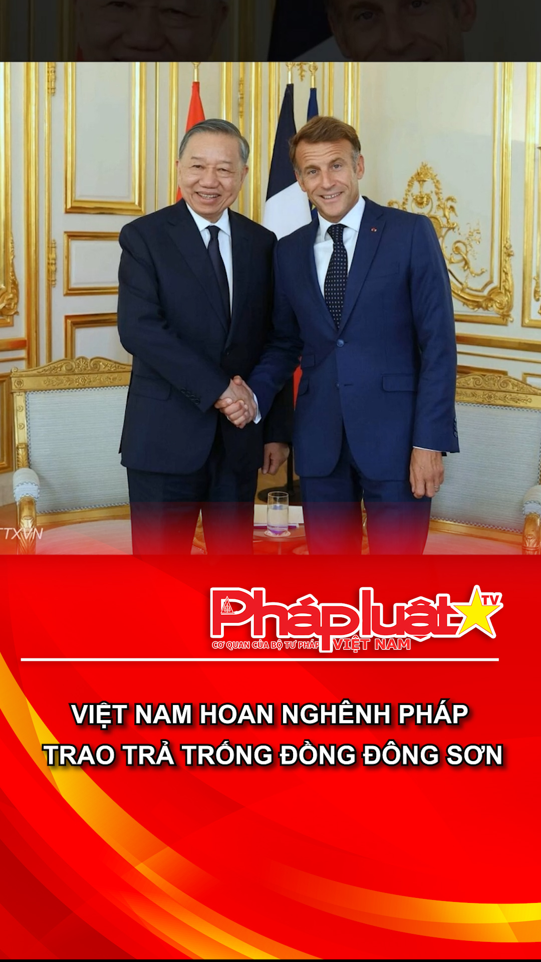 Việt Nam hoan nghênh Pháp trao trả trống đồng Đông Sơn

