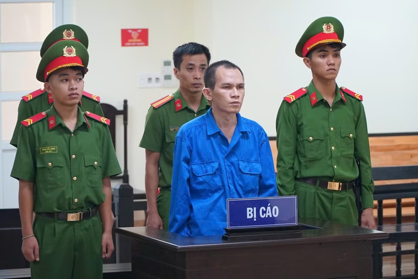 Tuyên án tử hình kẻ sát hại cán bộ Công an xã đang làm nhiệm vụ 