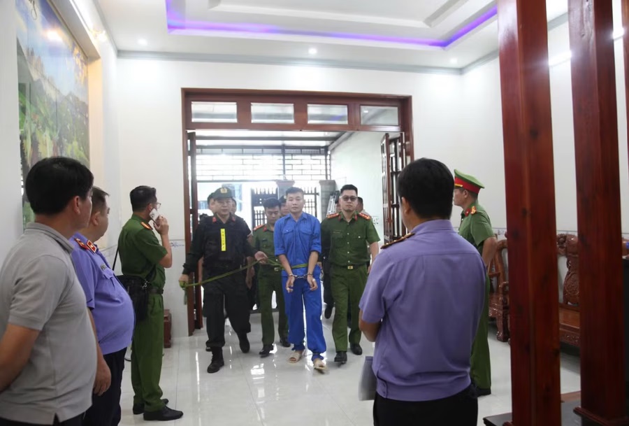 Thực nghiệm hiện trường vụ án khiến 3 người trong một gia đình tử vong ở Đồng Nai
