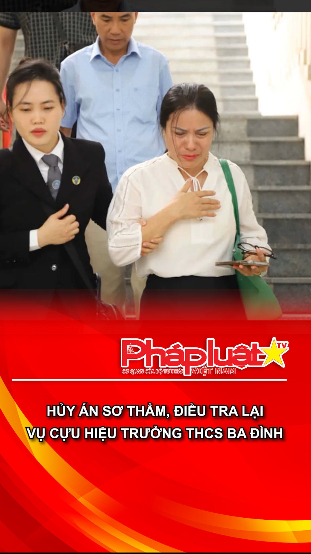Hủy án sơ thẩm, điều tra lại vụ cựu Hiệu trưởng THCS Ba Đình
