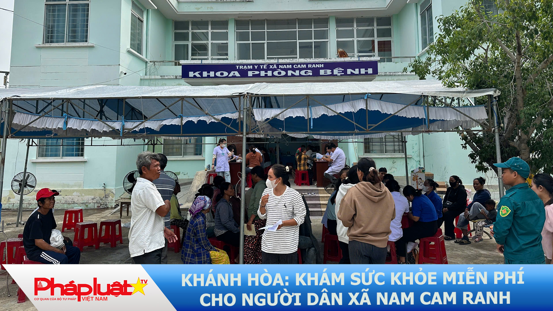 Khánh Hòa: Khám sức khỏe miễn phí cho người dân xã Nam Cam Ranh