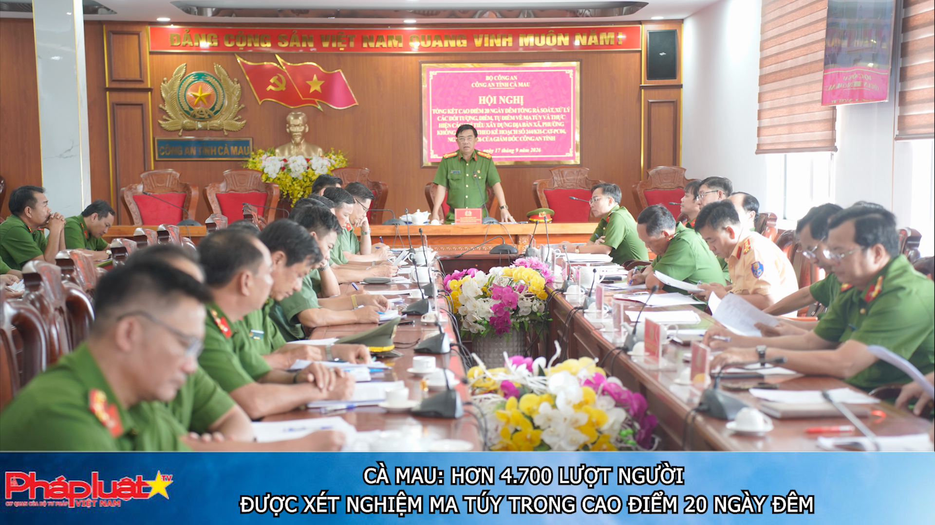 Cà Mau: Hơn 4.700 lượt người được xét nghiệm ma túy trong cao điểm 20 ngày đêm