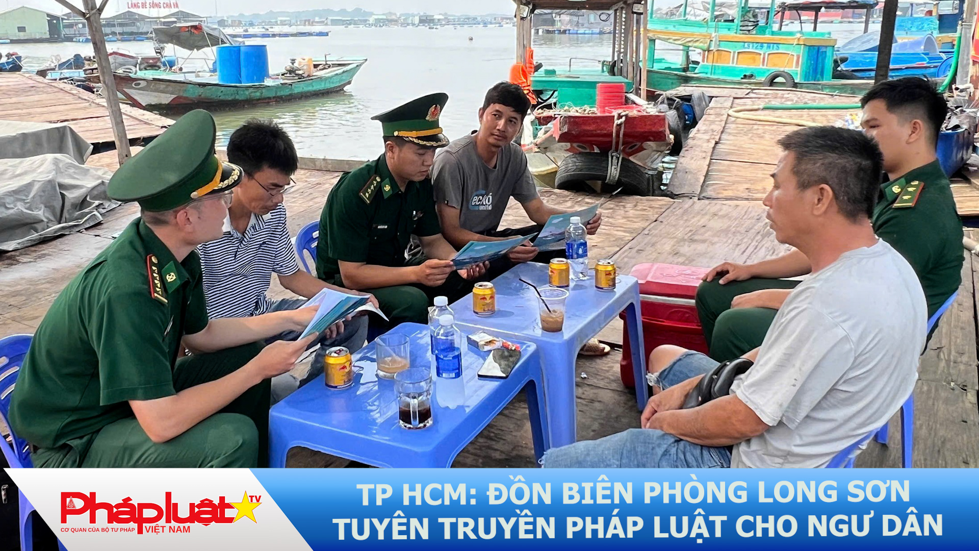 TP HCM: Đồn Biên phòng Long Sơn tuyên truyền pháp luật cho ngư dân