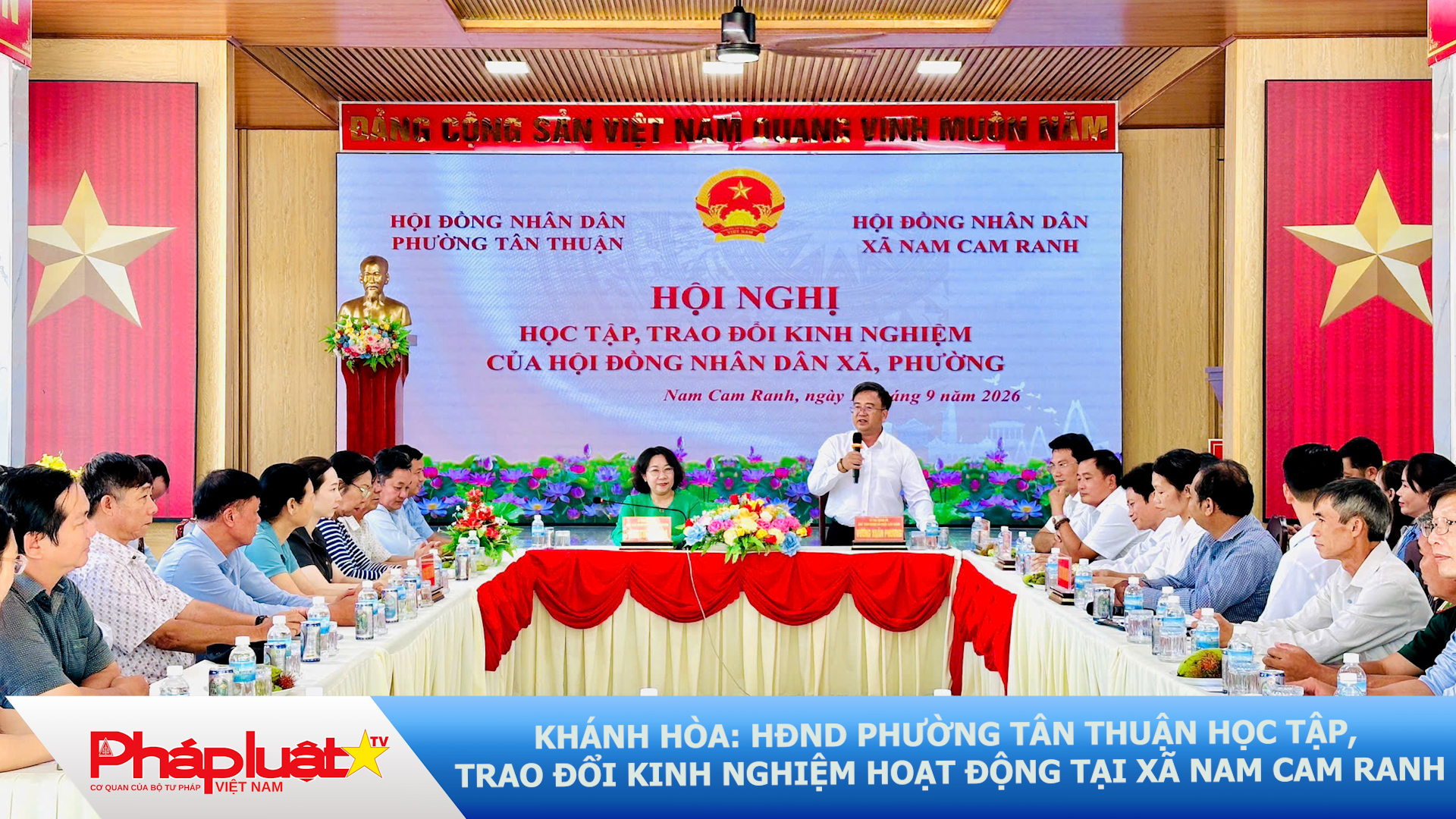 Khánh Hòa: HĐND phường Tân Thuận học tập, trao đổi kinh nghiệm hoạt động tại xã Nam Cam Ranh