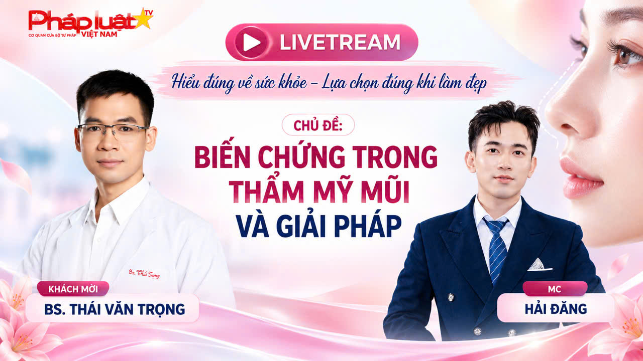 LIVETREAM: Hiểu đúng về sức khỏe - Lựa chọn đúng khi làm đẹp