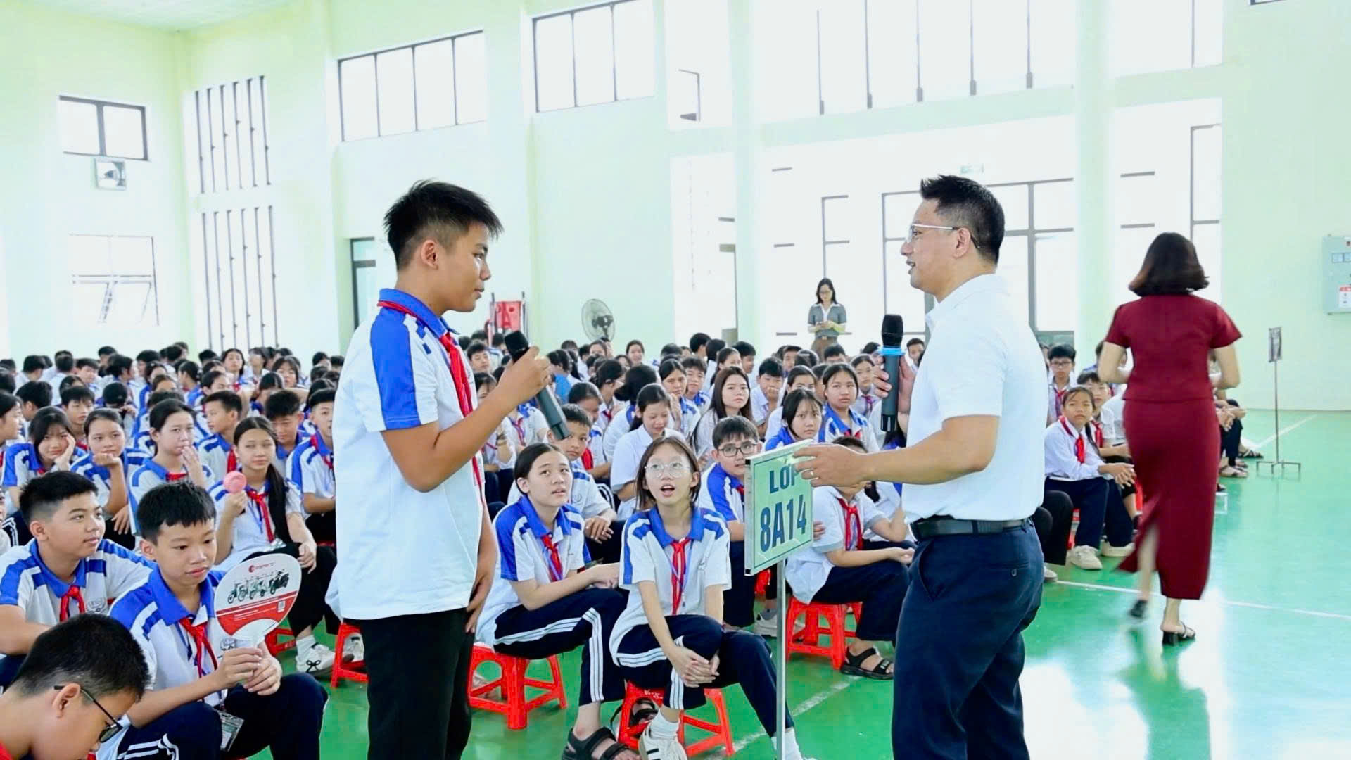 Phú Nghĩa trang bị kỹ năng phòng, chống mua bán người cho học sinh THCS