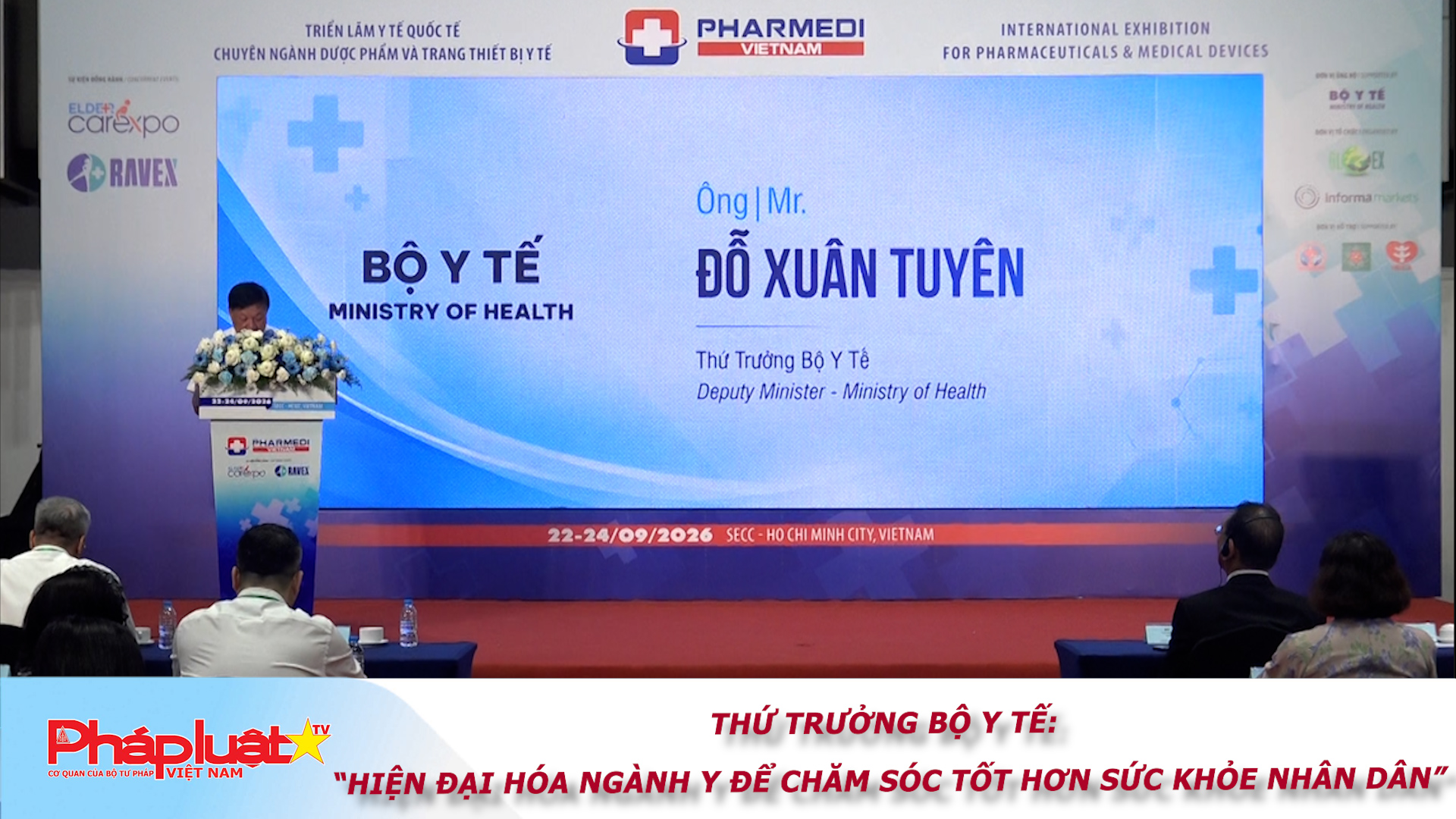 Thứ trưởng Bộ Y tế: “Hiện đại hóa ngành y để chăm sóc tốt hơn sức khỏe nhân dân”