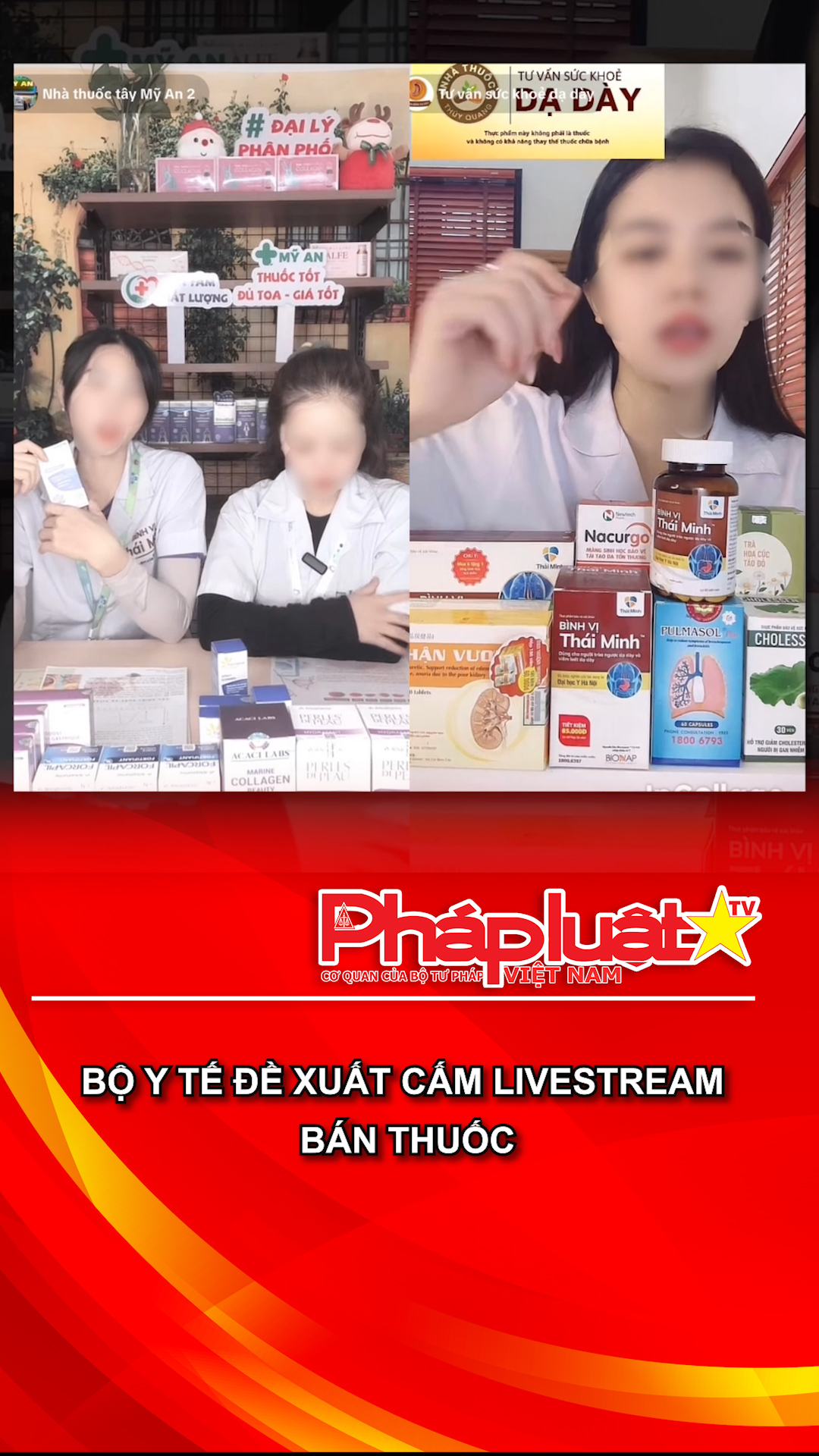 Bộ Y tế đề xuất cấm livestream bán thuốc
