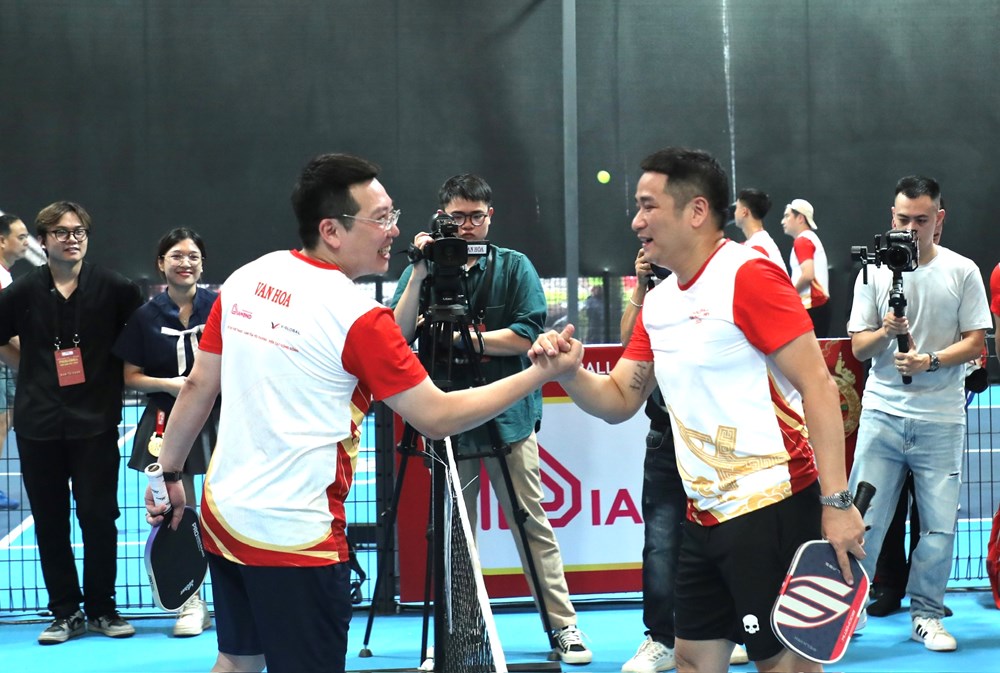 Dàn nghệ sĩ hào hứng tranh tài tại Giải Pickleball Báo Văn Hóa năm 2026