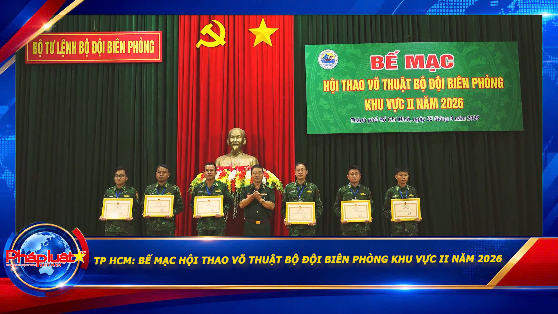 TP HCM: Bế mạc Hội thao võ thuật Bộ đội Biên phòng khu vực II năm 2026

