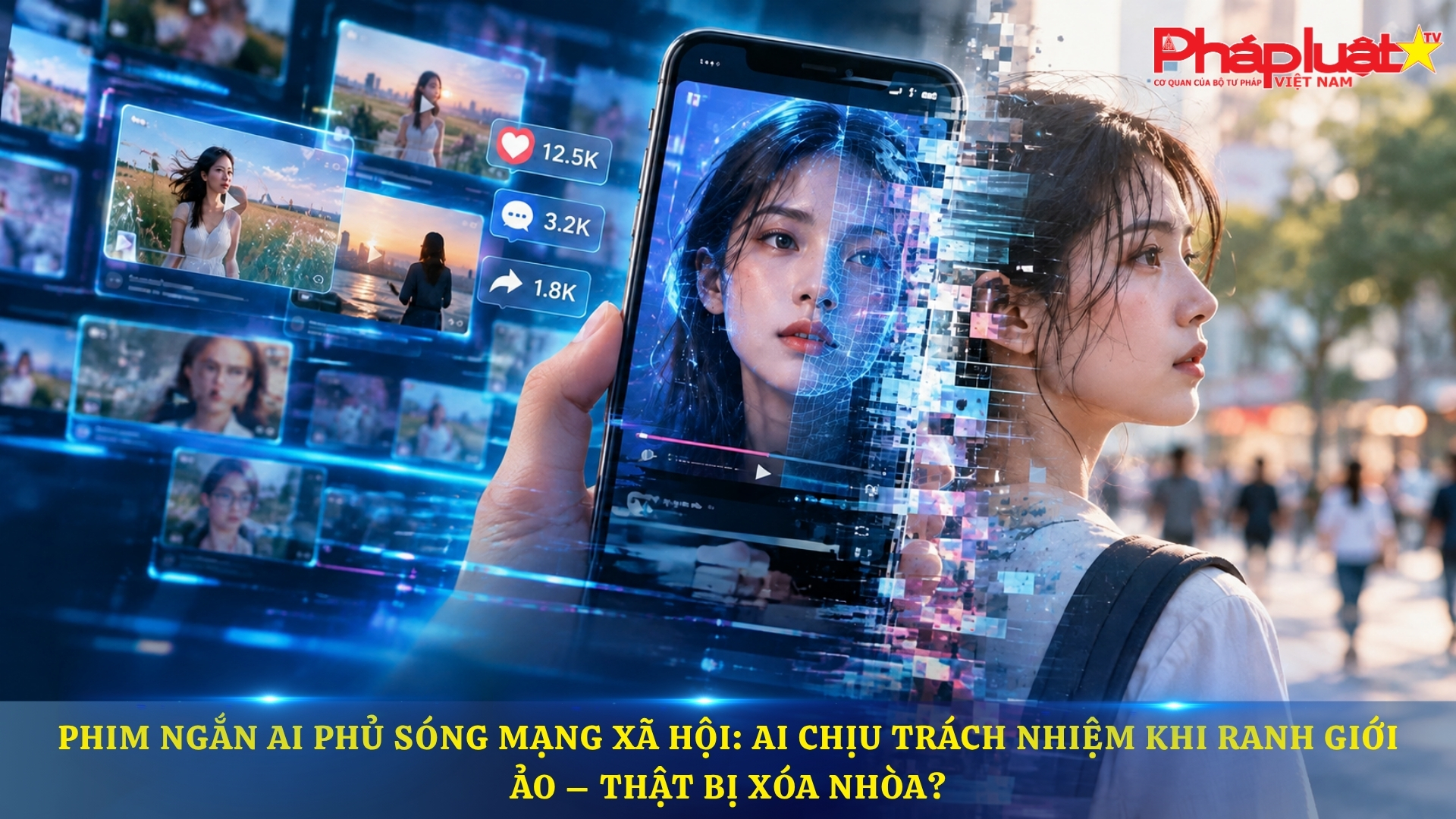 Phim ngắn AI phủ sóng mạng xã hội: Ai chịu trách nhiệm khi ranh giới ảo – thật bị xóa nhòa?