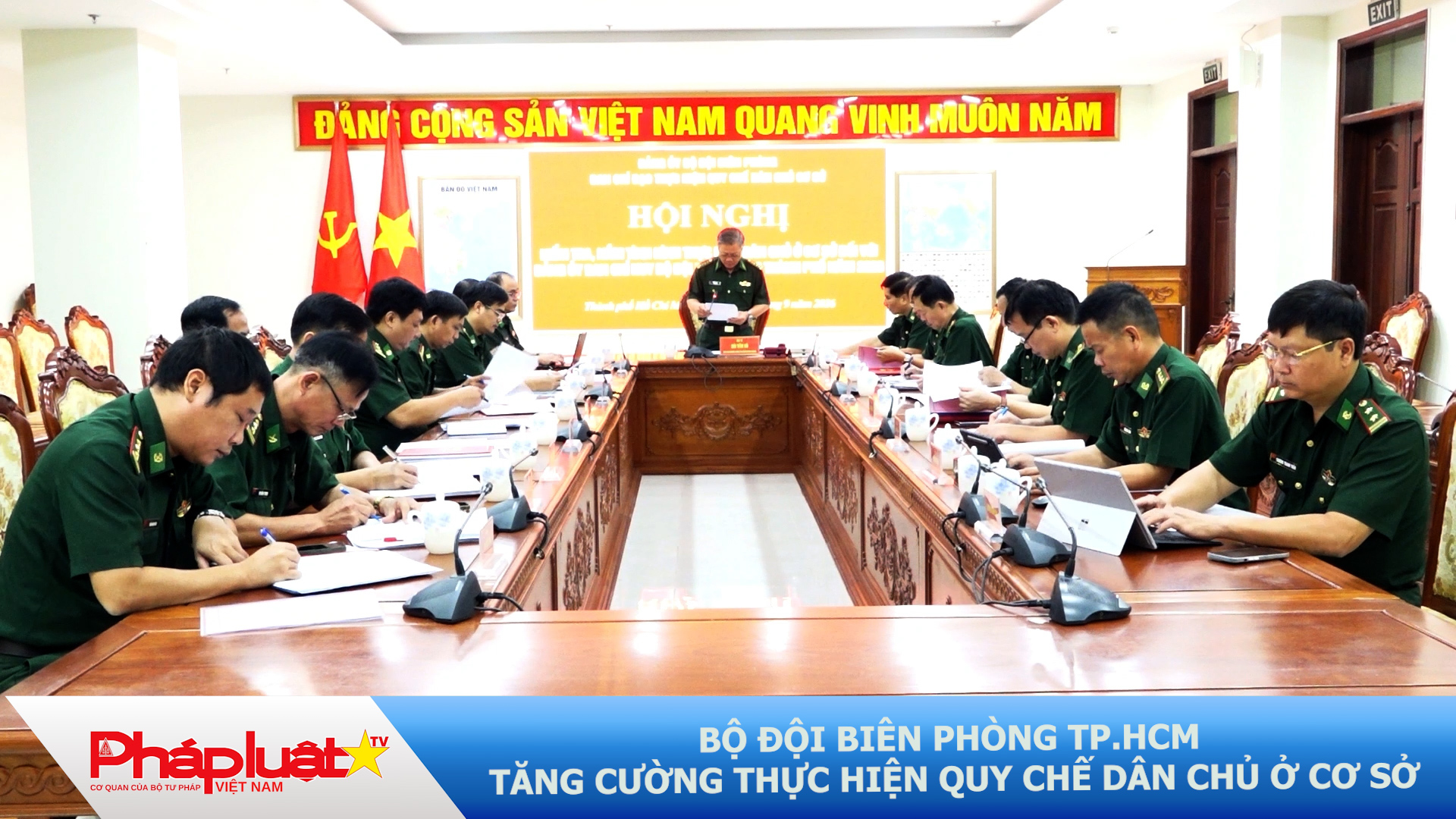 Bộ đội Biên phòng TP.HCM tăng cường thực hiện Quy chế dân chủ ở cơ sở