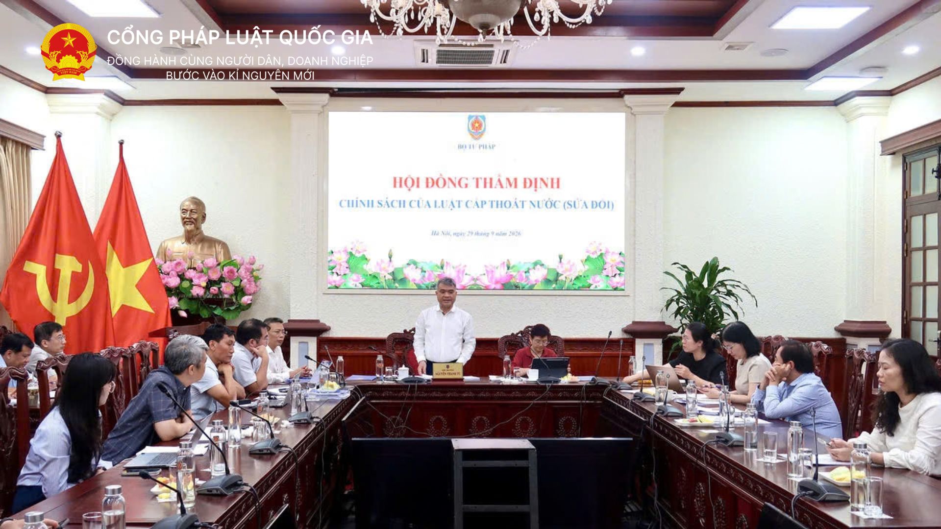 Dự án Luật Cấp, thoát nước (sửa đổi): Hướng tới phát triển hệ thống đồng bộ, liên vùng