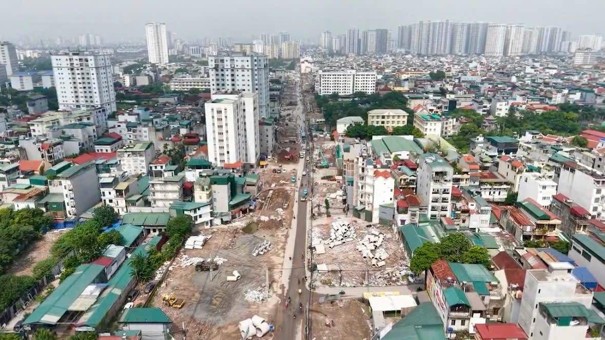 Bản tin Đầu tư công ngày 2/10: Đẩy nhanh tiến độ đường Lĩnh Nam, mục tiêu thông xe kỹ thuật trước 10/10/2026