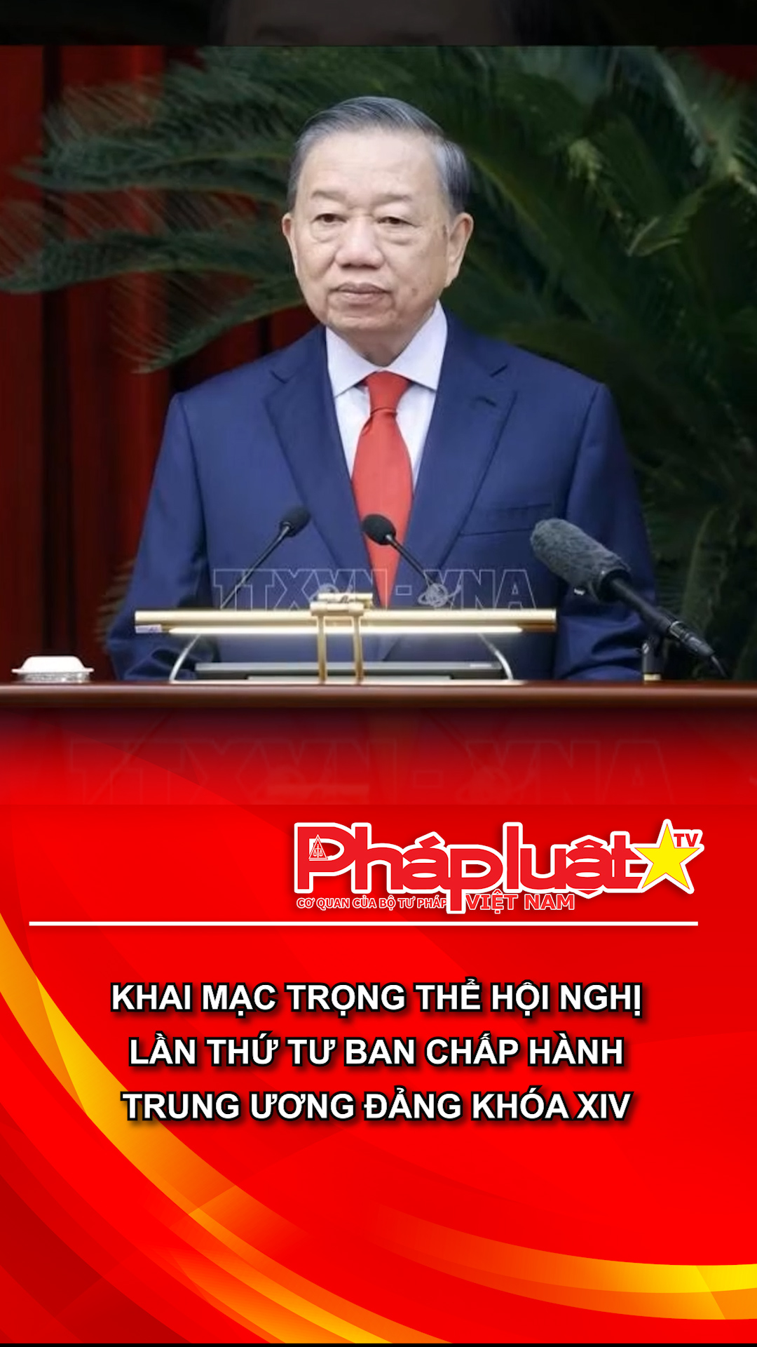 Khai mạc trọng thể Hội nghị lần thứ tư Ban Chấp hành Trung ương Đảng khóa XIV