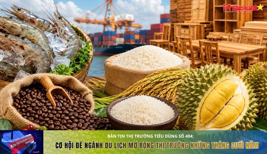 Bản tin Thị trường Tiêu dùng số 404: Cơ hội để ngành du lịch mở rộng thị trường những tháng cuối năm
