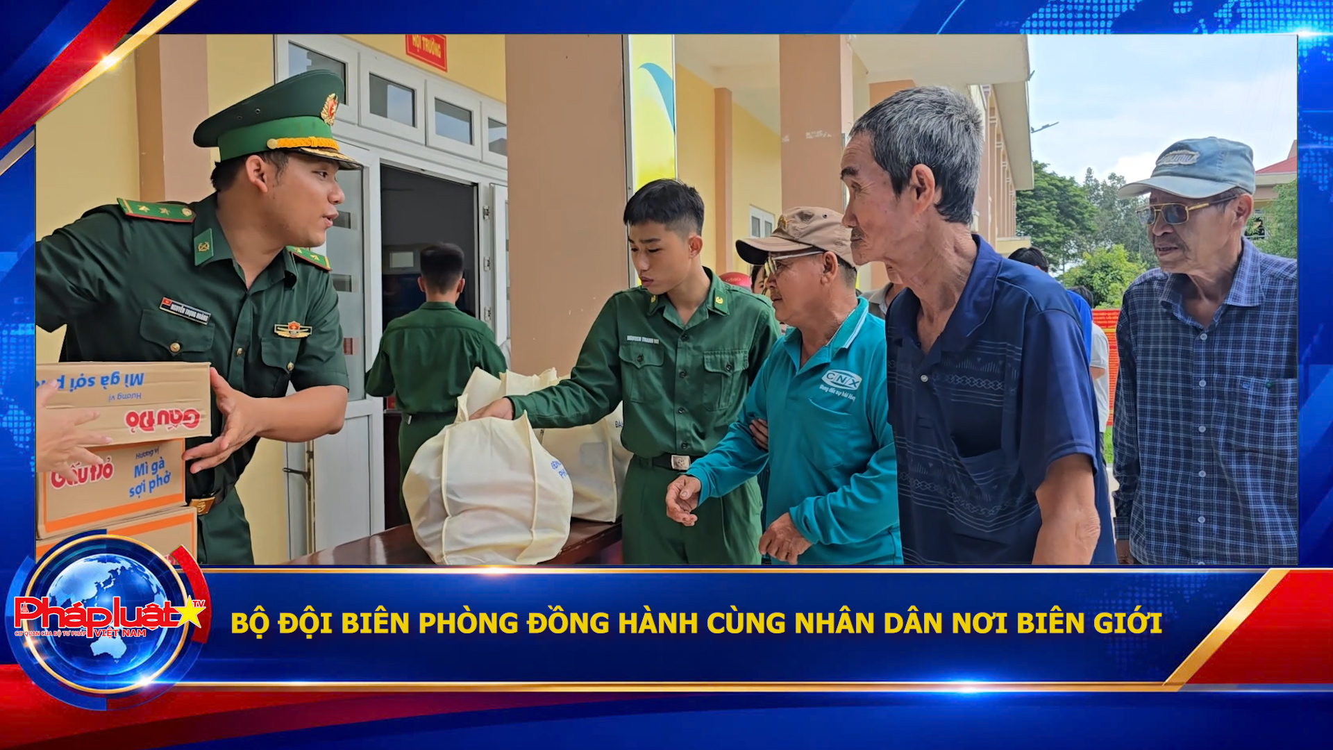 Bộ đội Biên phòng đồng hành cùng nhân dân nơi biên giới 