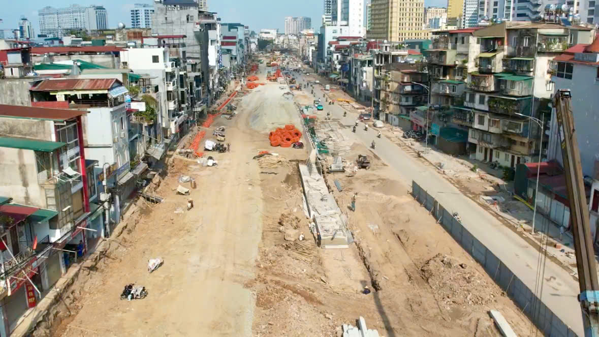 Hai cầu vượt Vành đai 1 tăng tốc, phấn đấu hoàn thành cuối năm 2026